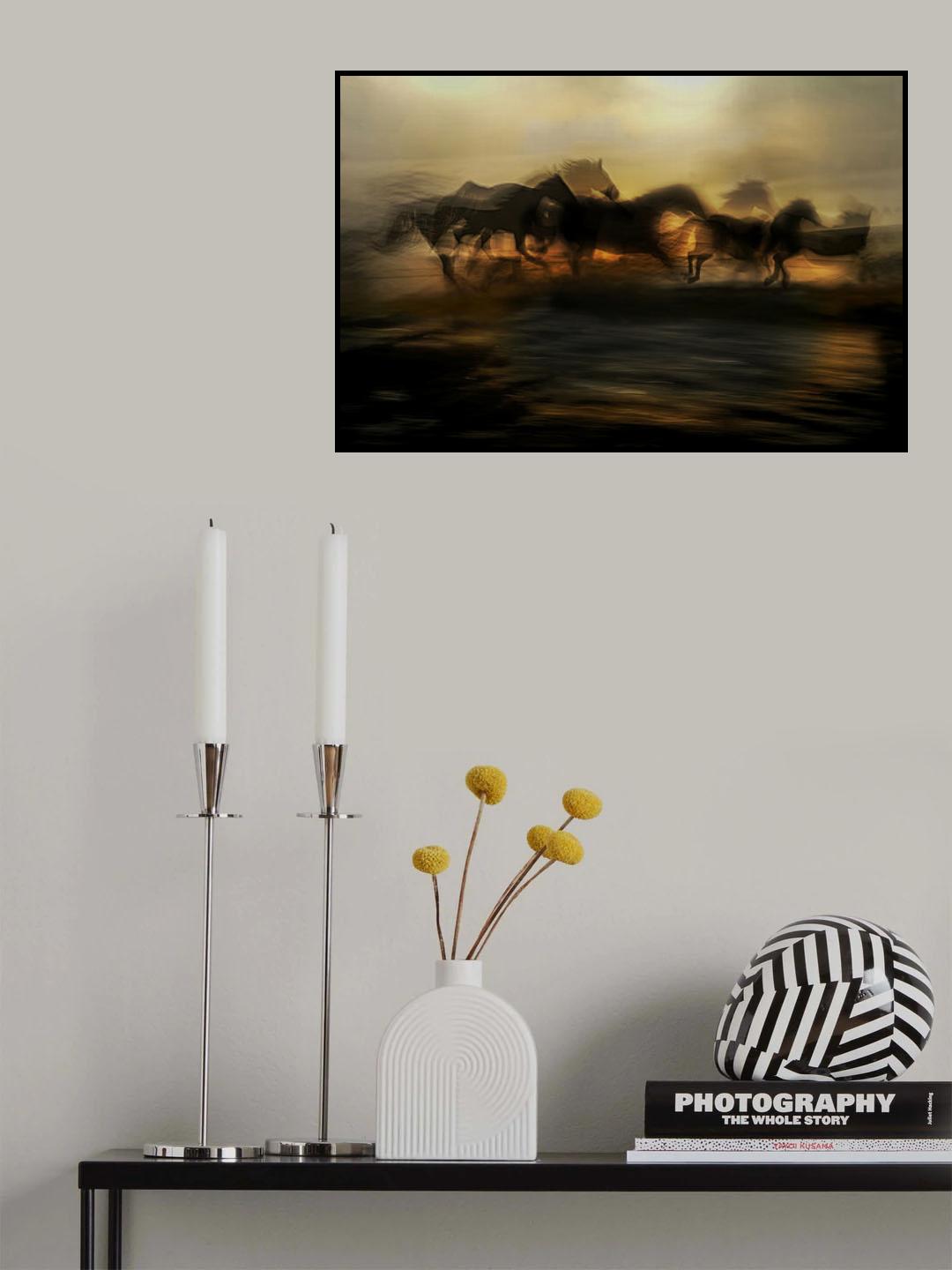 In the morning gallop Poster och Canvastavla