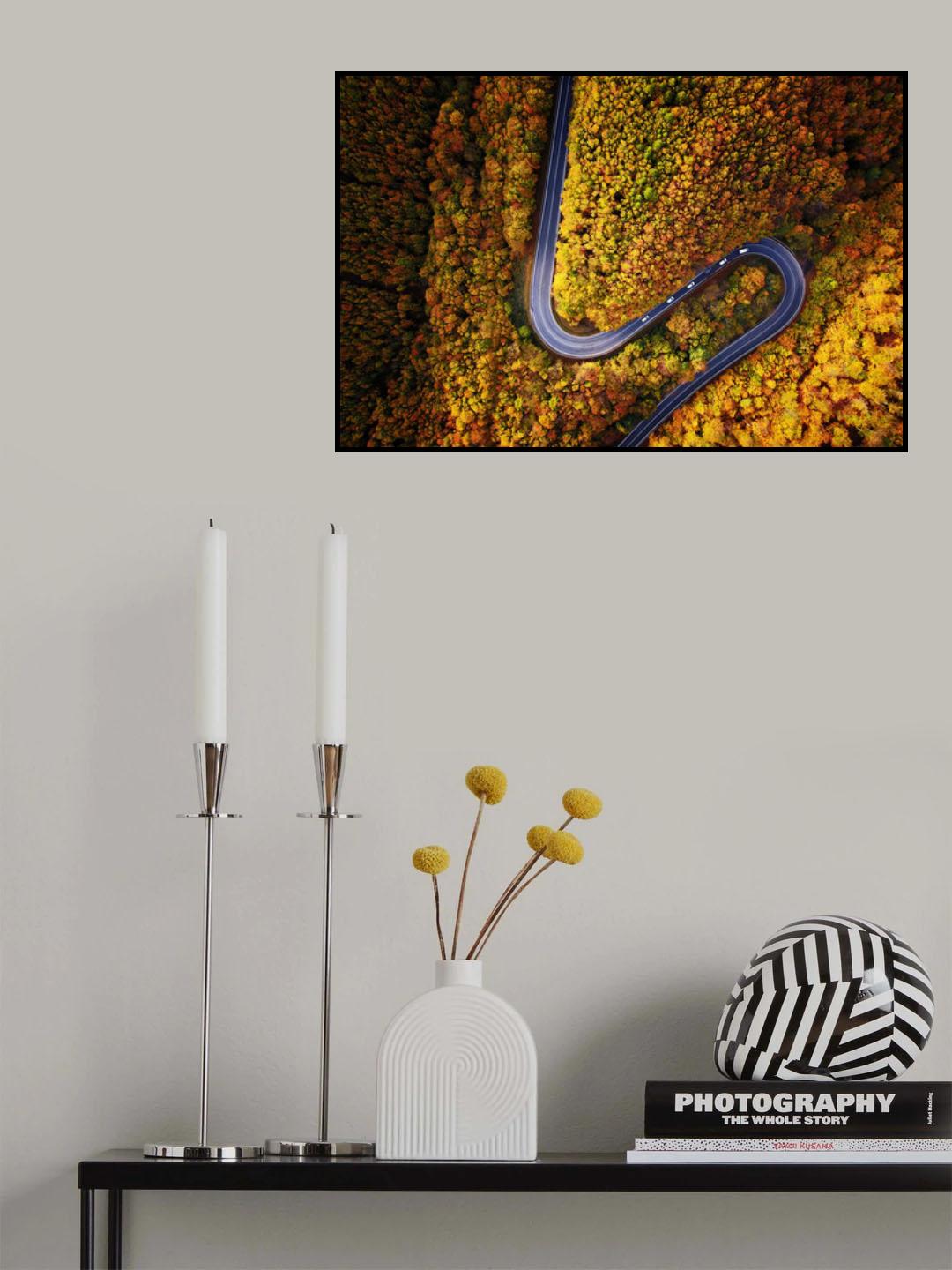 Serpentine column Poster och Canvastavla