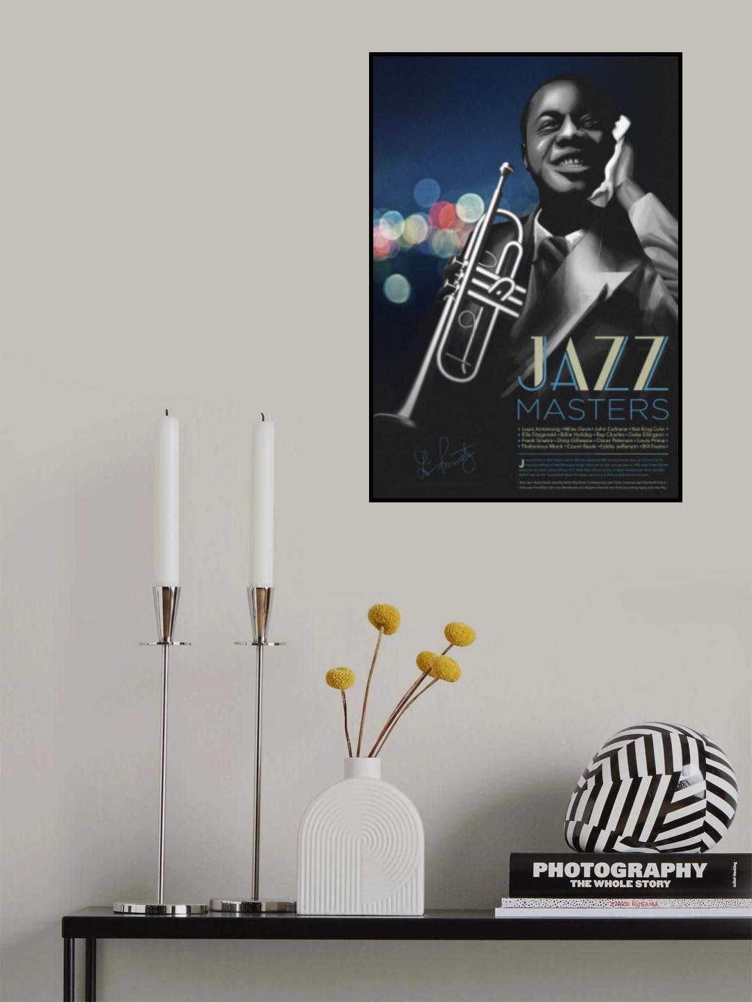 Soul Legends-Louis Armstrong Poster och Canvastavla