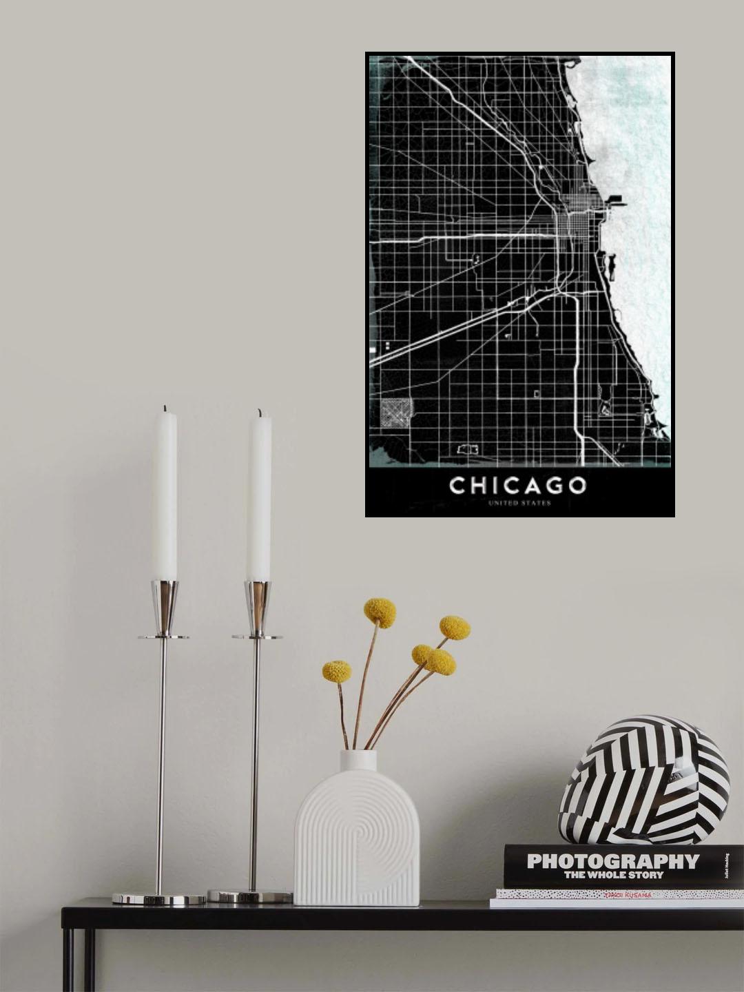 CHICAGO Poster och Canvastavla