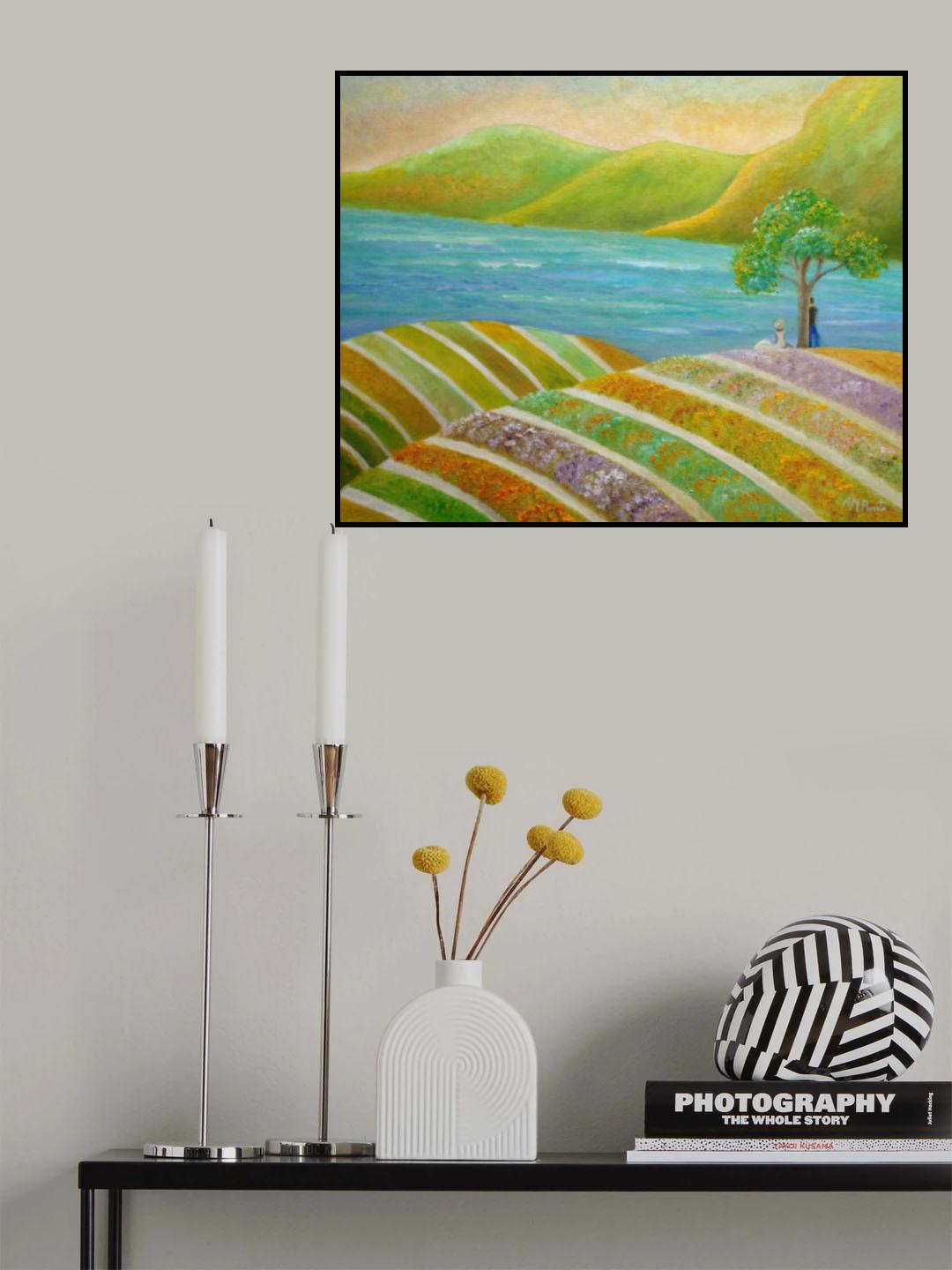 That Confident Hush Poster och Canvastavla