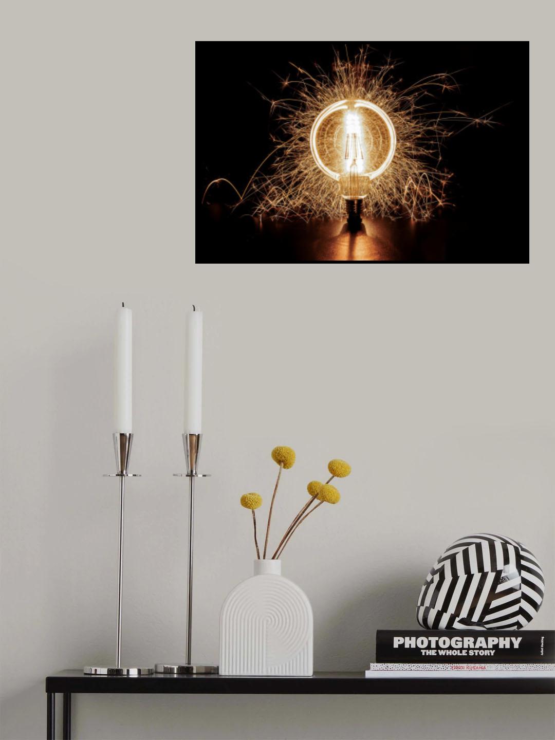 Sparkle uo Poster och Canvastavla