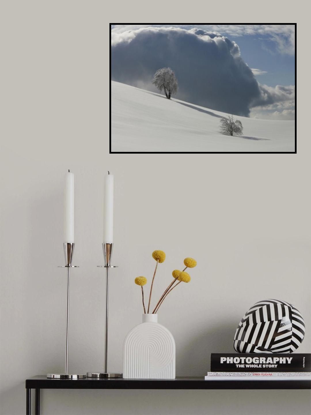 DER WOLKE ZUM TROTZ Poster och Canvastavla
