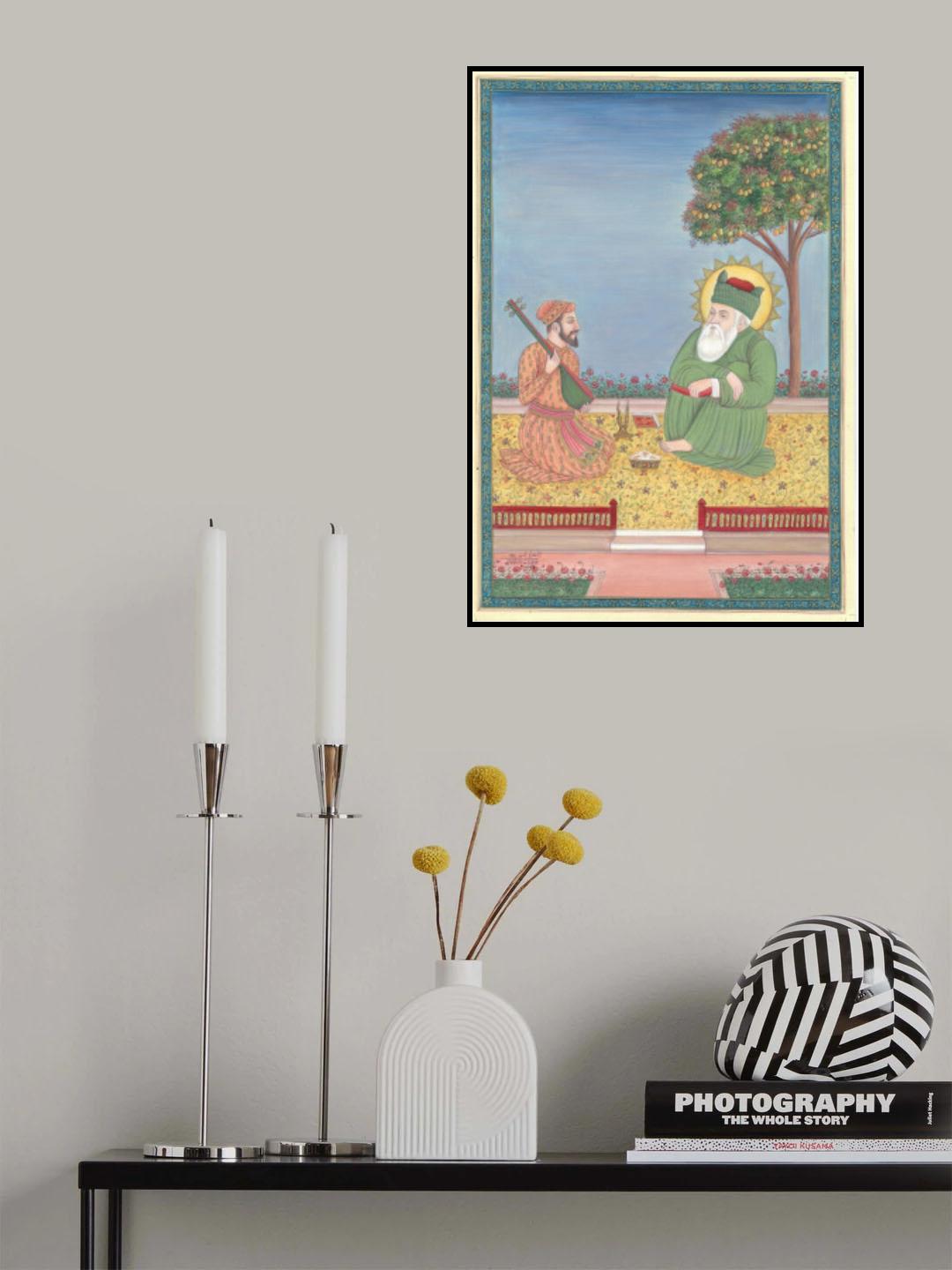 miniature art Poster och Canvastavla
