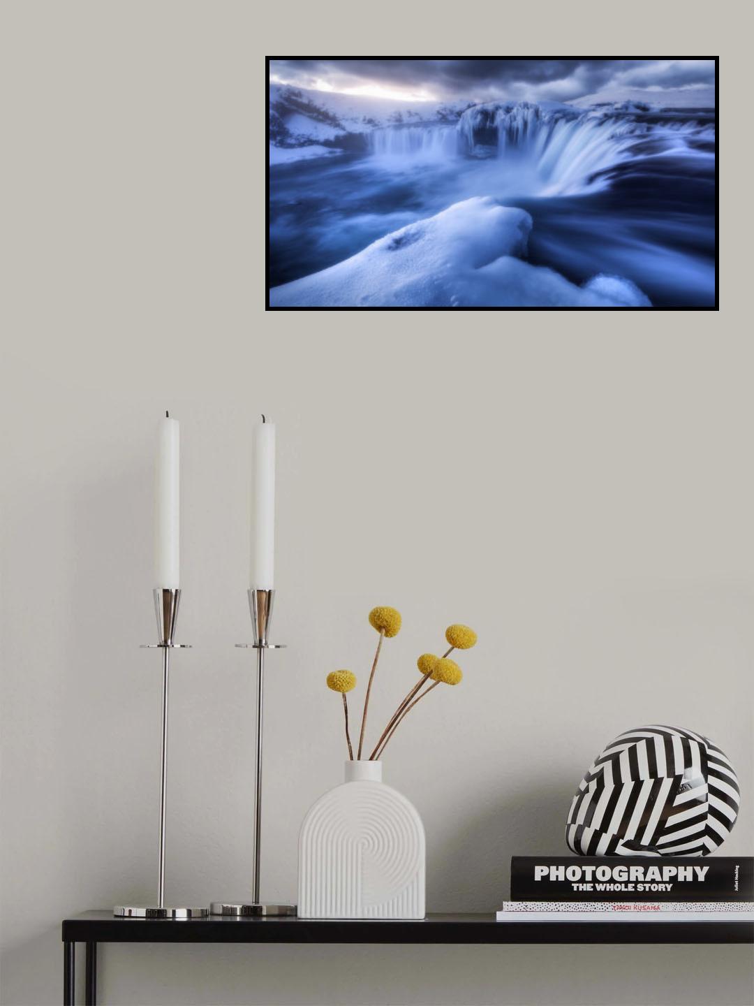 Arctic Drama Poster och Canvastavla