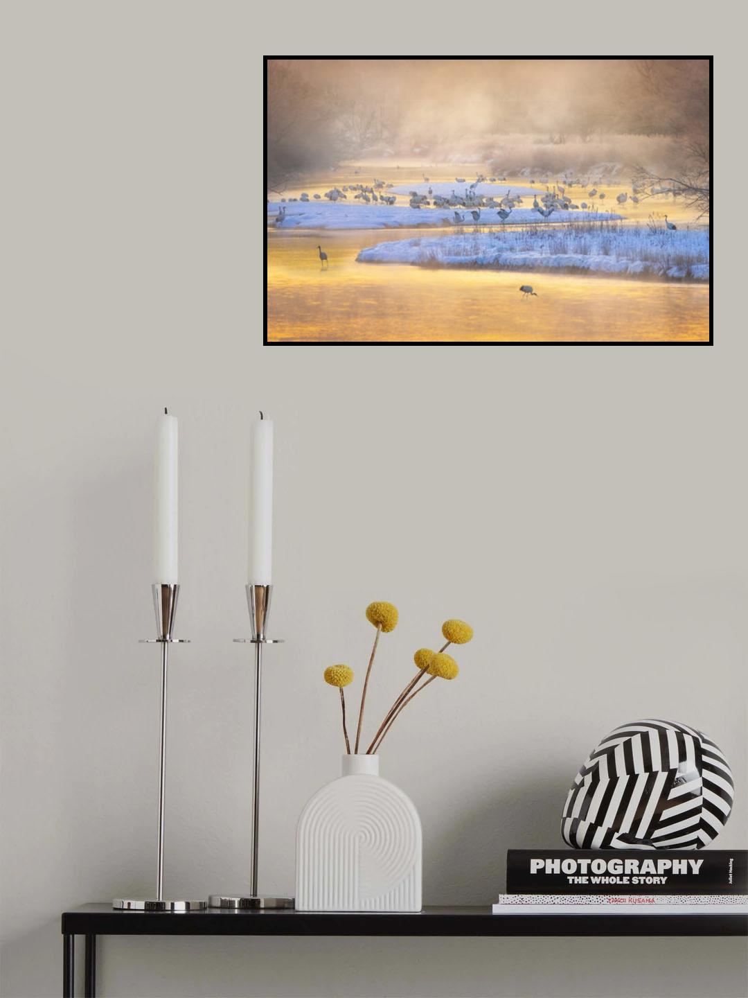 Golden morning Poster och Canvastavla