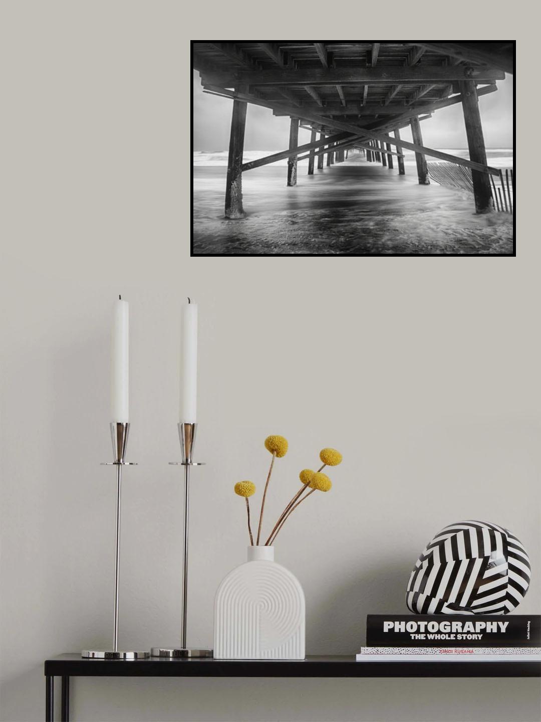 Oceanana Pier Poster och Canvastavla