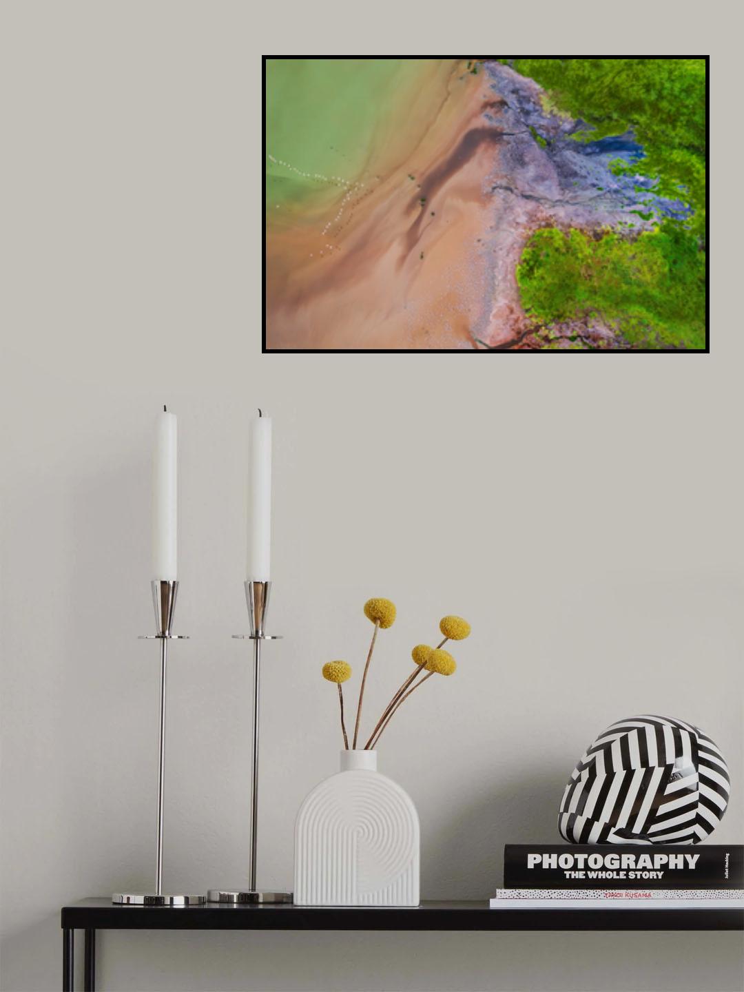 Waterfall Poster och Canvastavla