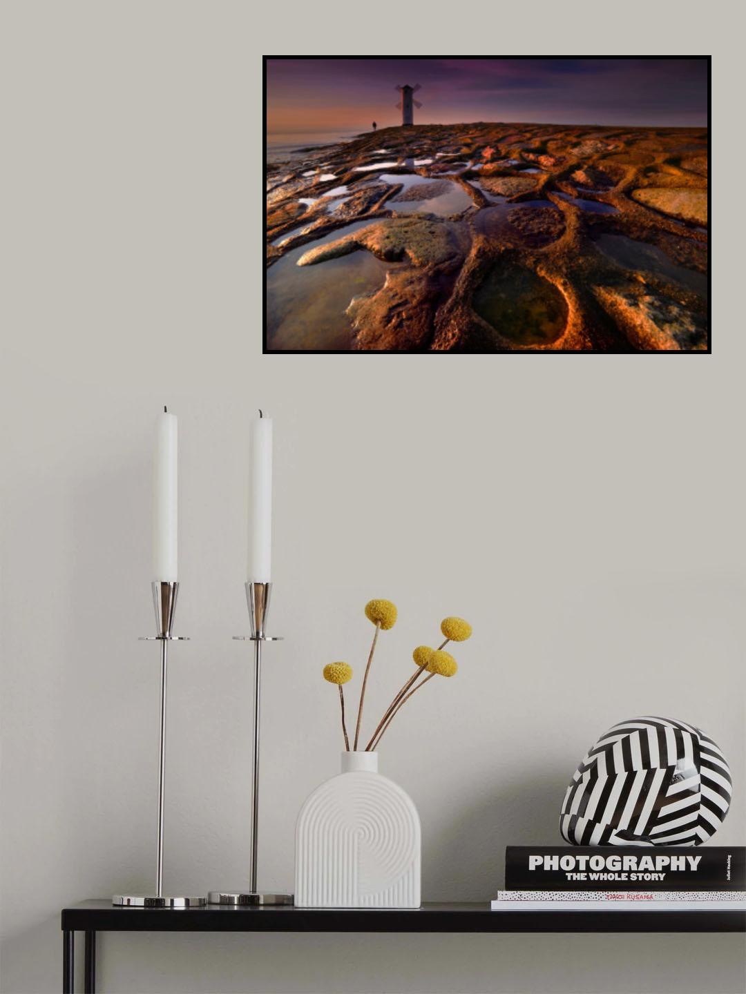 Windmill Poster och Canvastavla