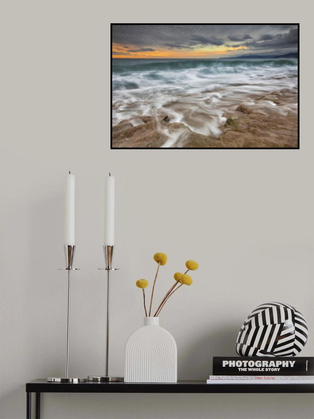 Wave in motion Poster och Canvastavla