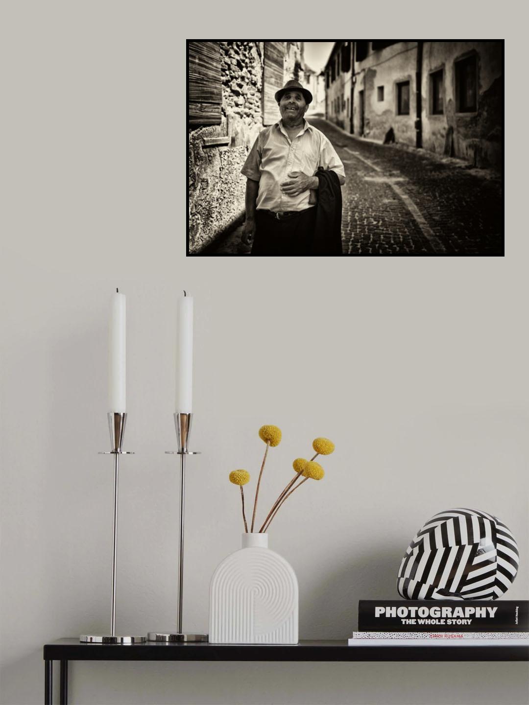 Old streets Poster och Canvastavla