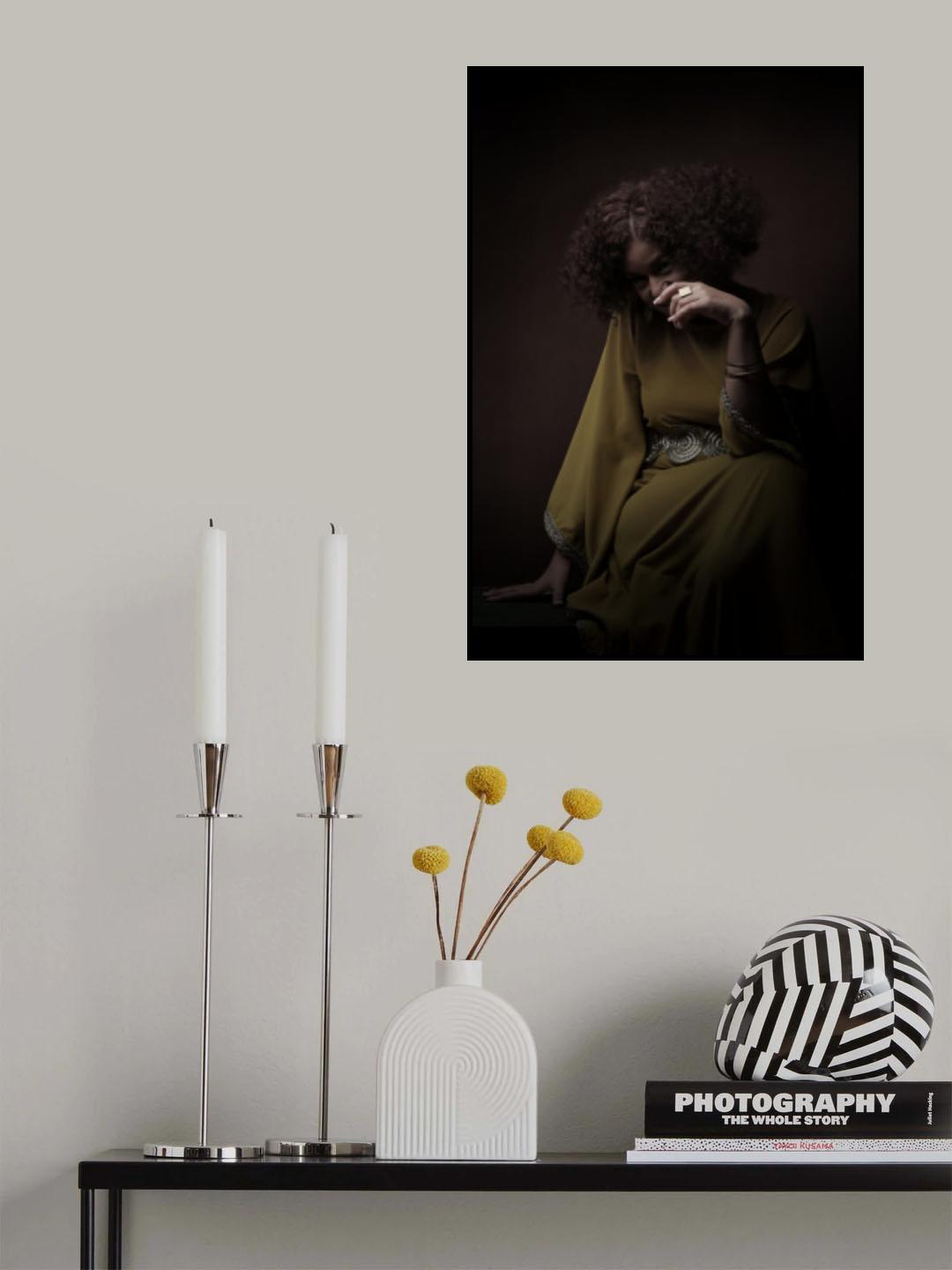 Persian Girl Poster och Canvastavla