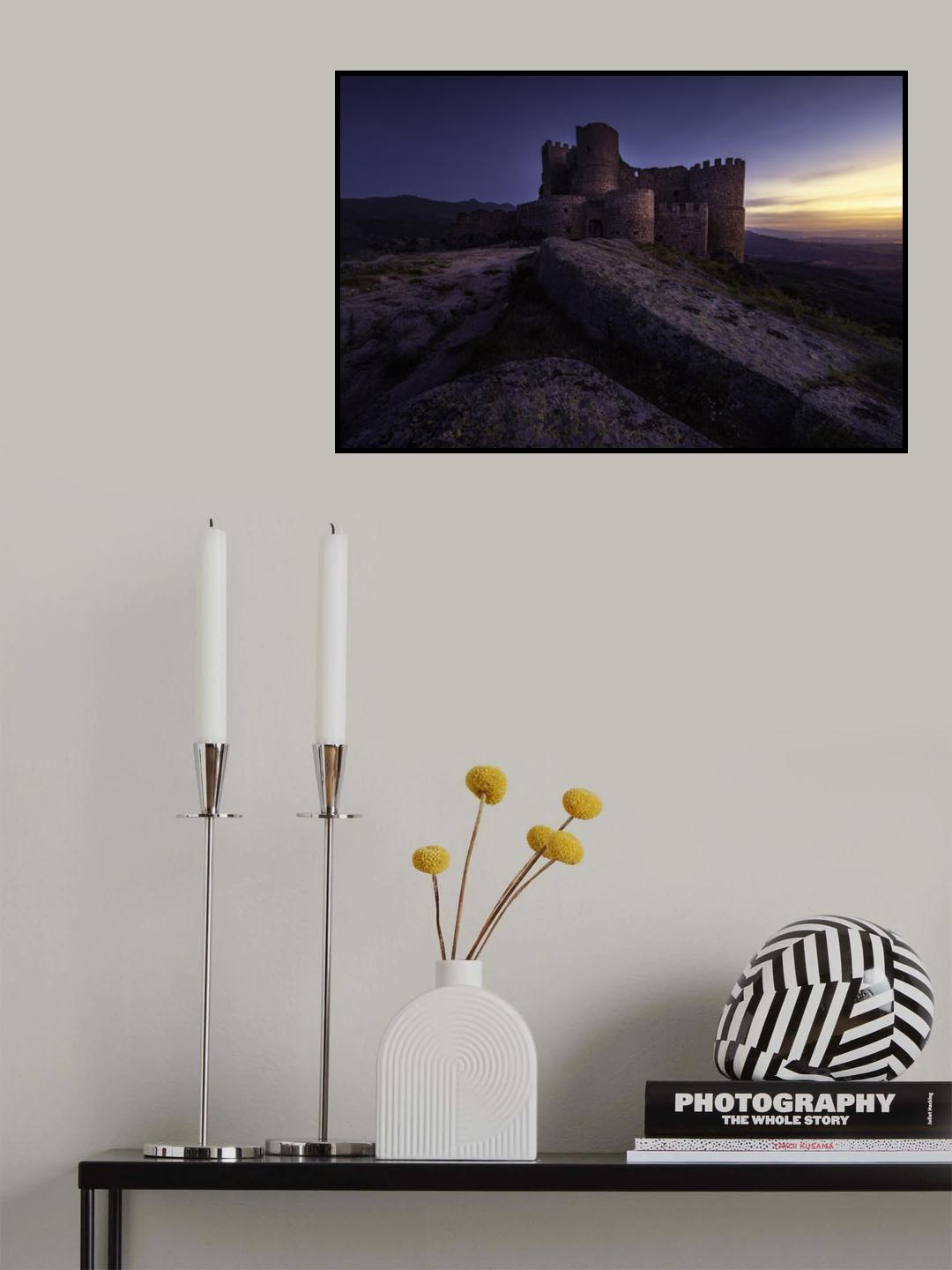 Aunqueospese Castle Poster och Canvastavla