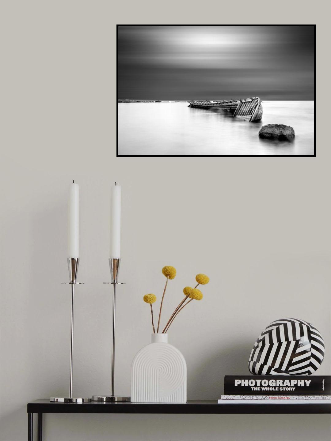 Ship Wreck Poster och Canvastavla