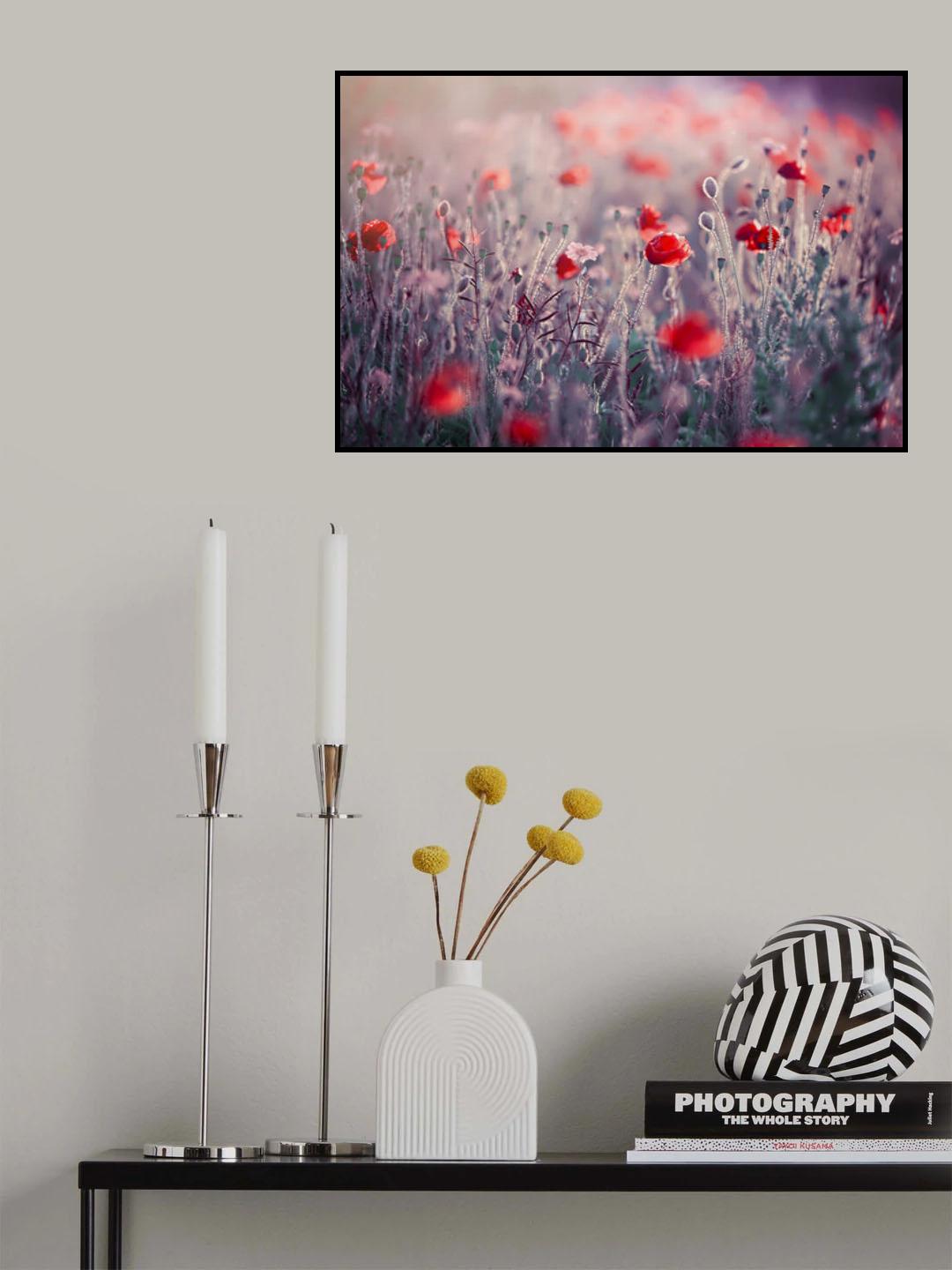 Poppy Meadow Poster och Canvastavla