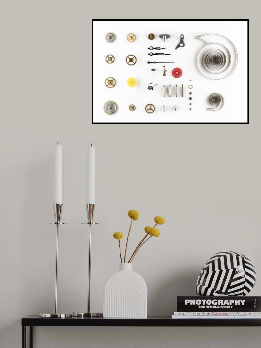Clockworks Poster och Canvastavla