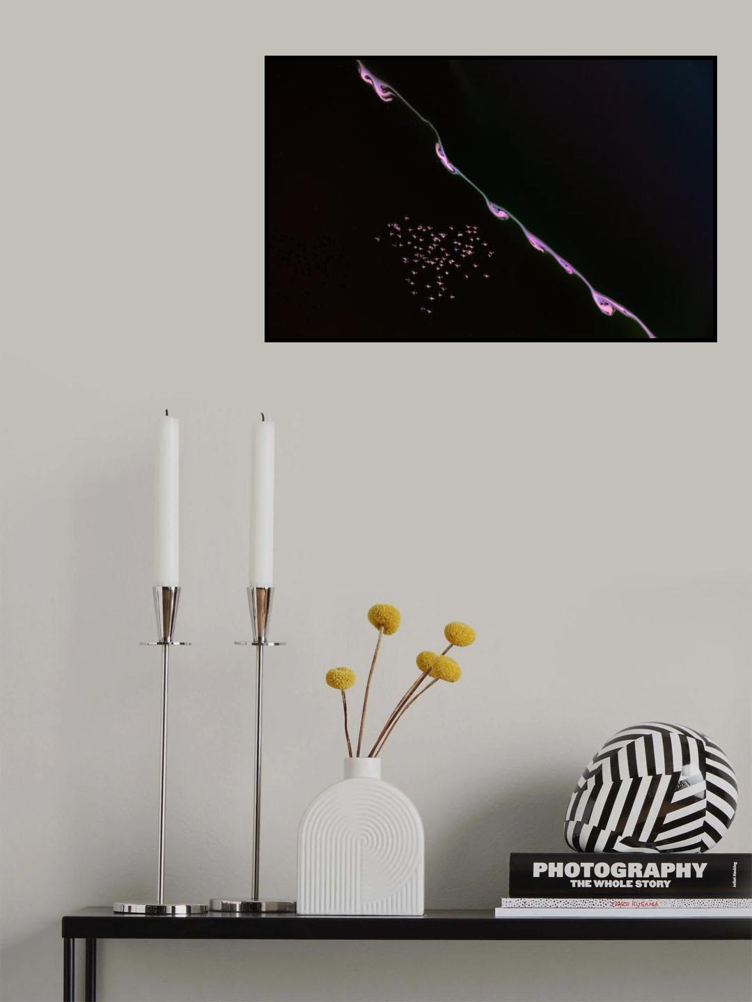 Crossing Line Poster och Canvastavla