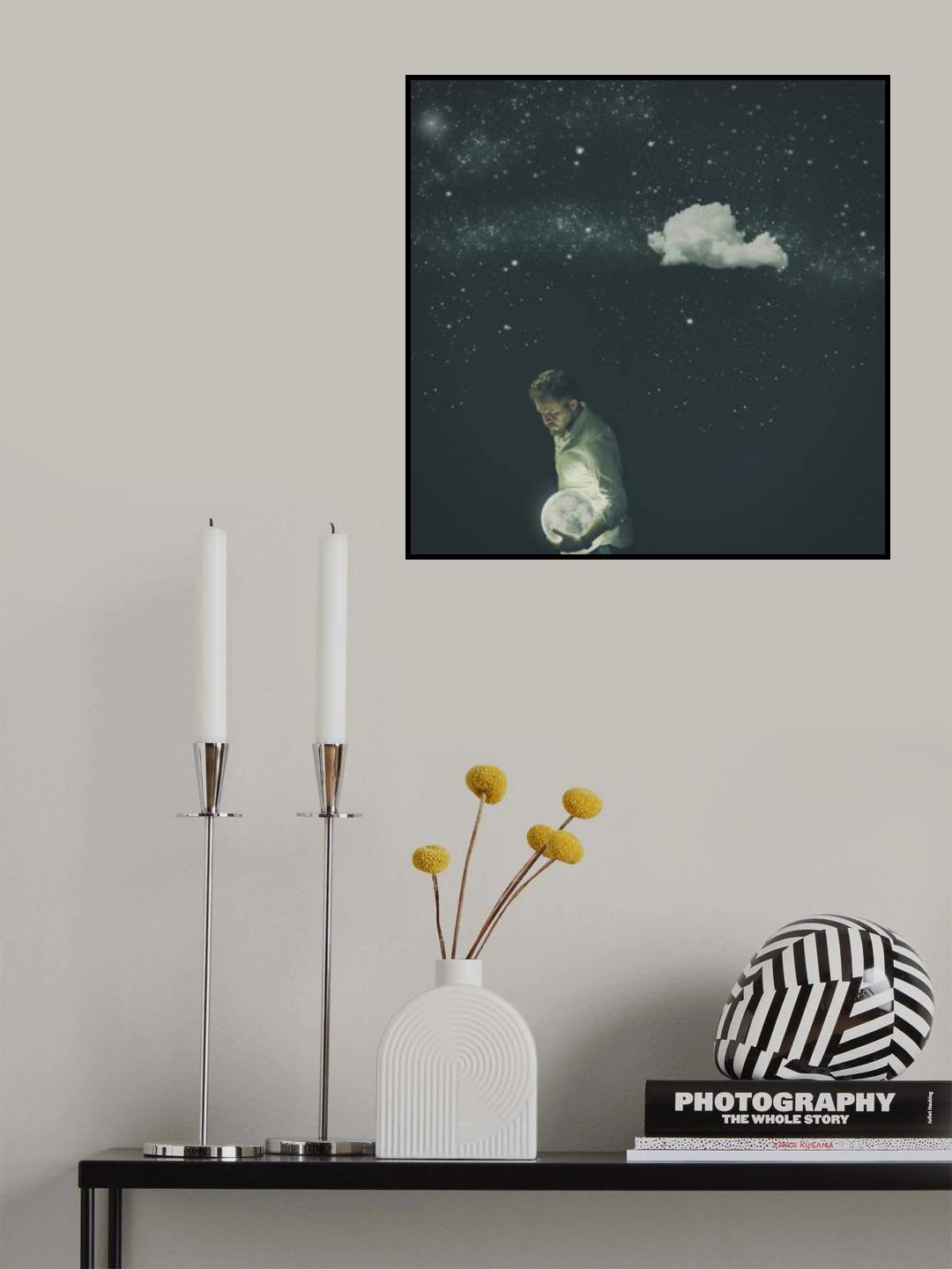 I promised you the moon Poster och Canvastavla