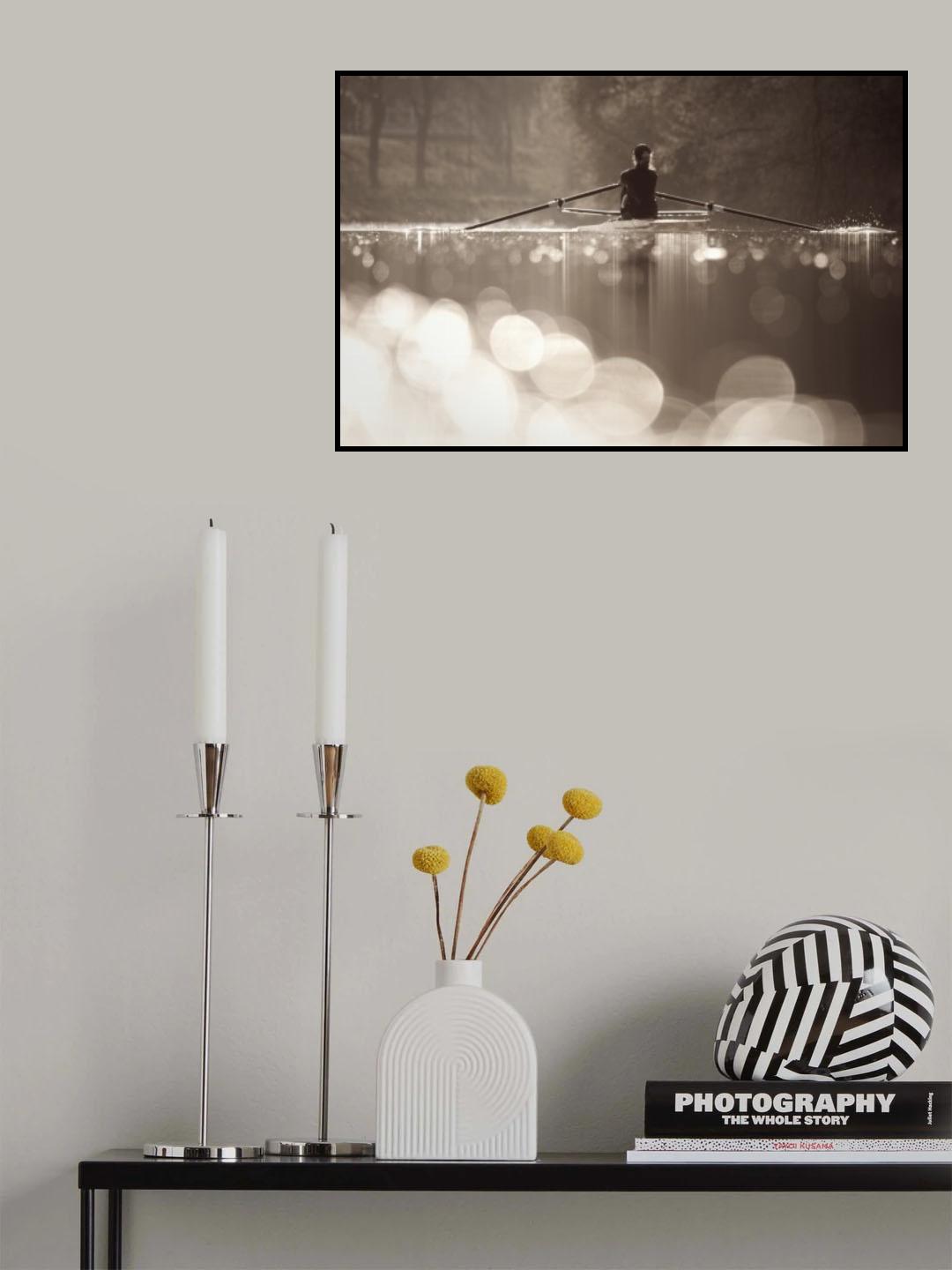 Oarswoman Poster och Canvastavla