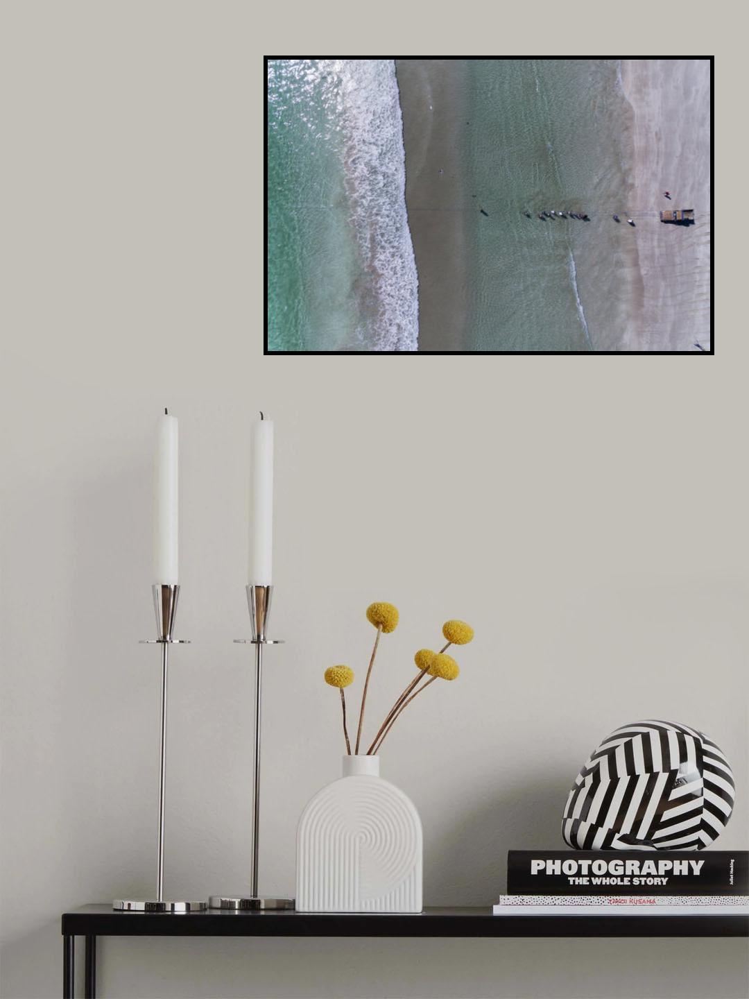 Fisherman from the sky Poster och Canvastavla