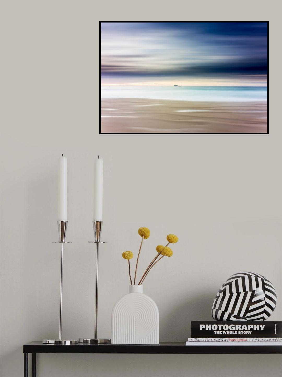 Minimalist Island Poster och Canvastavla