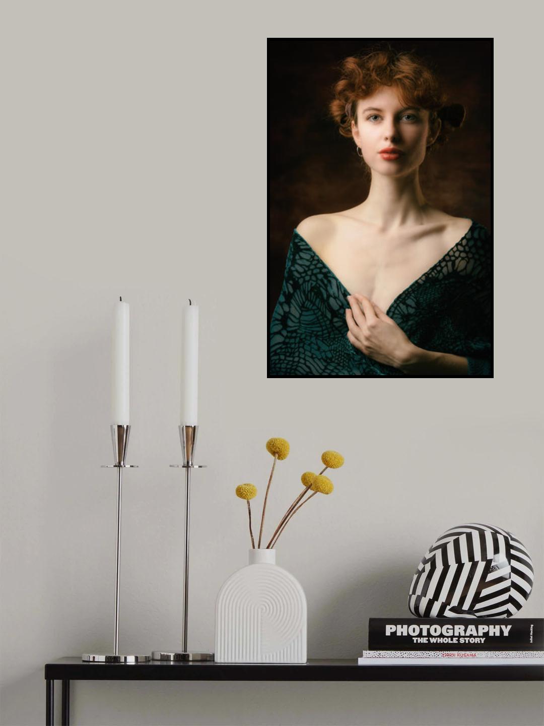 in a warm glow Poster och Canvastavla