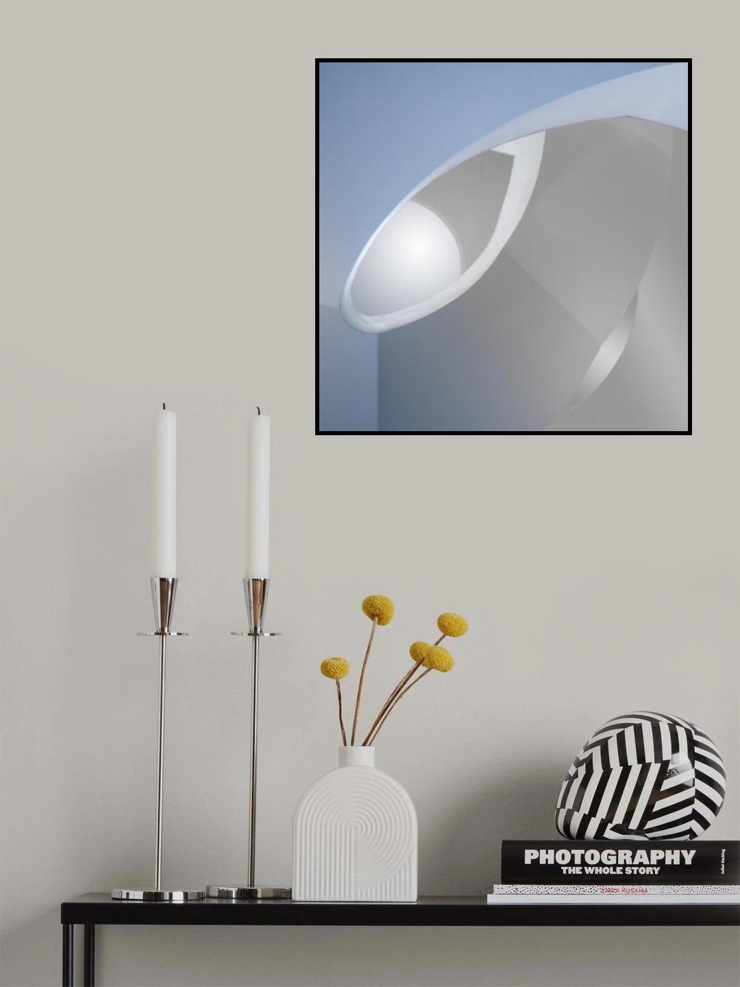Elegantly shaped see-through Poster och Canvastavla