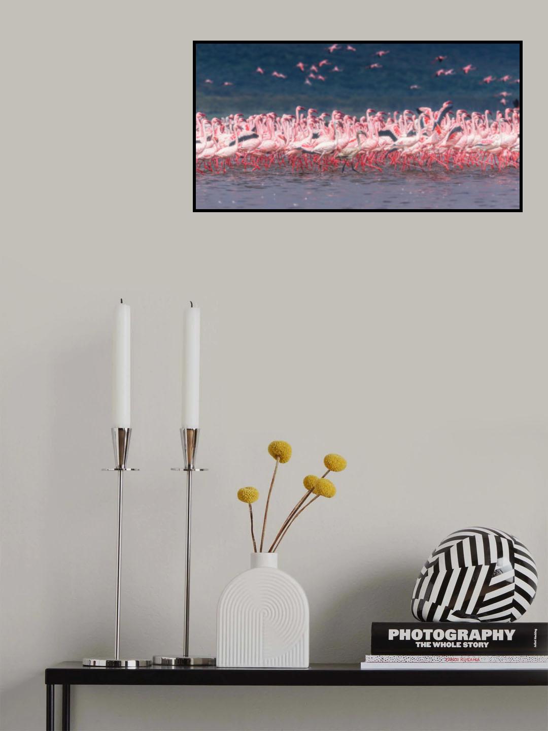 The Pink Parade Poster och Canvastavla