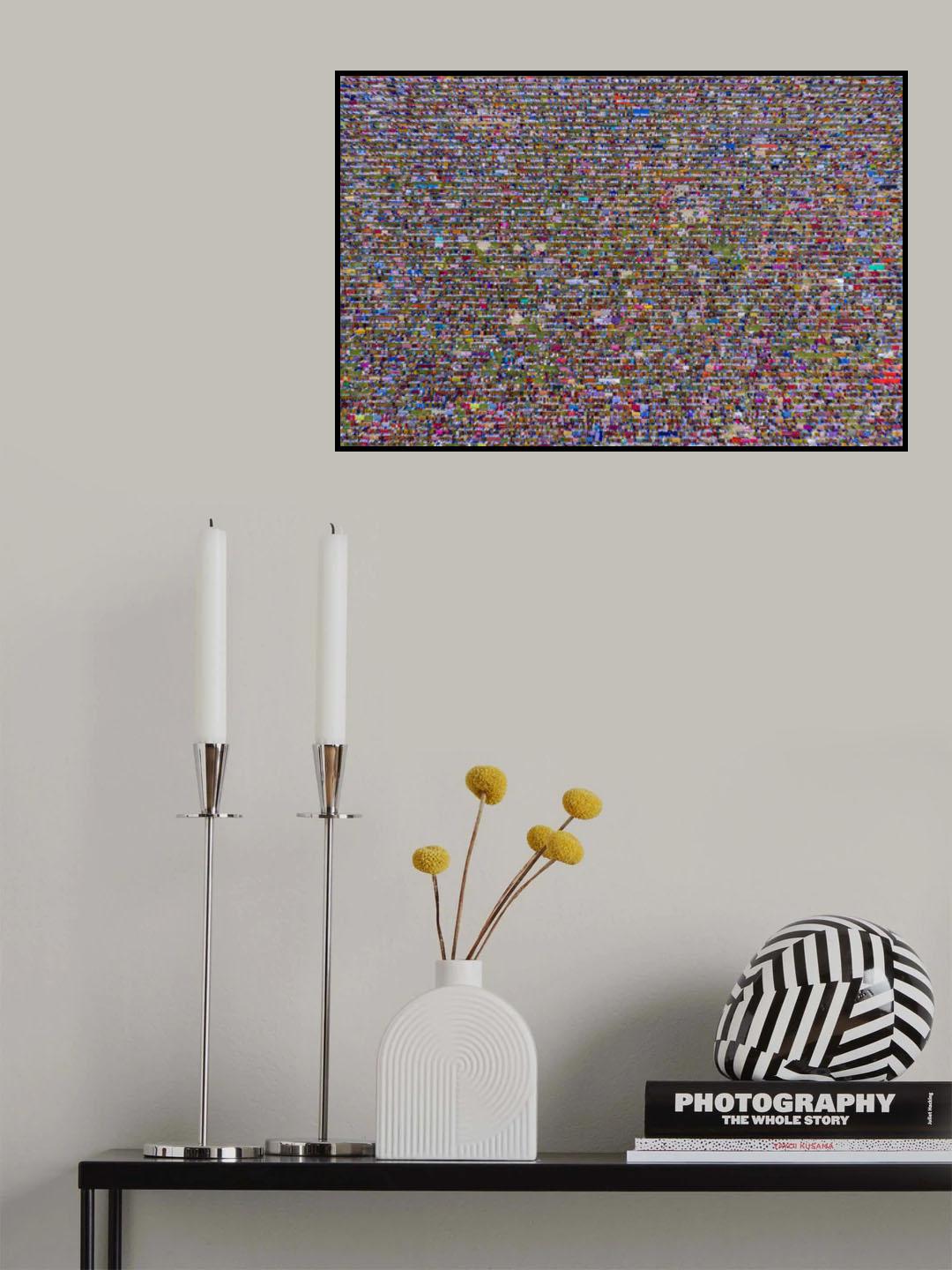 Largest Eid congregation Poster och Canvastavla