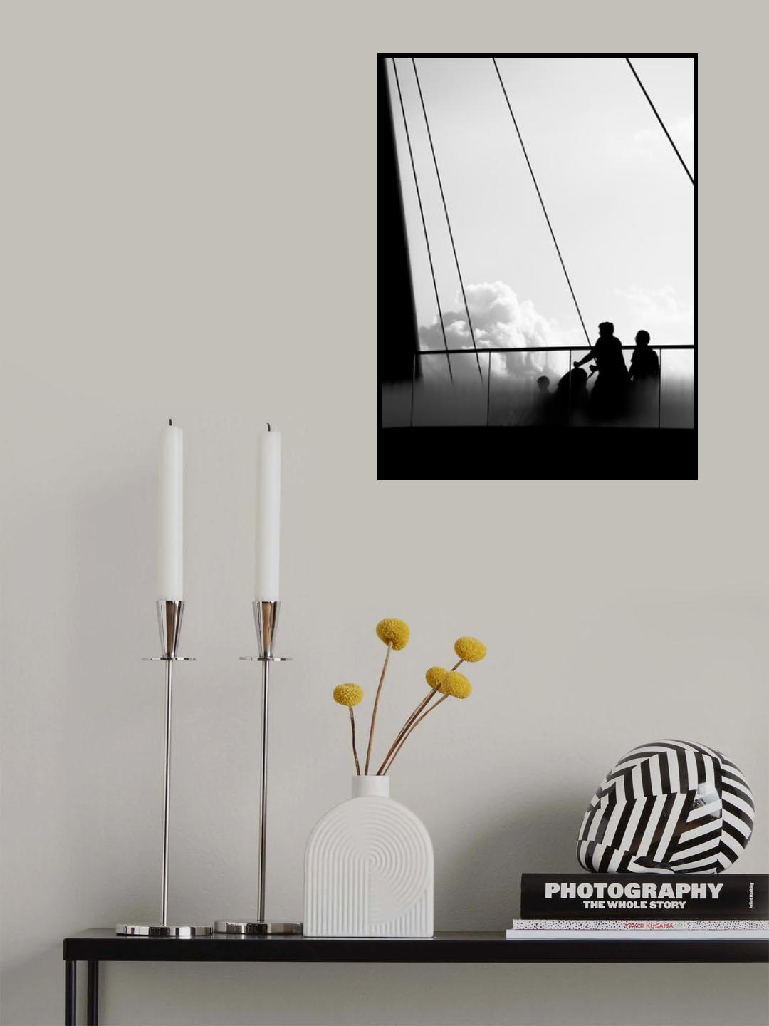 mama let's ride the clouds Poster och Canvastavla
