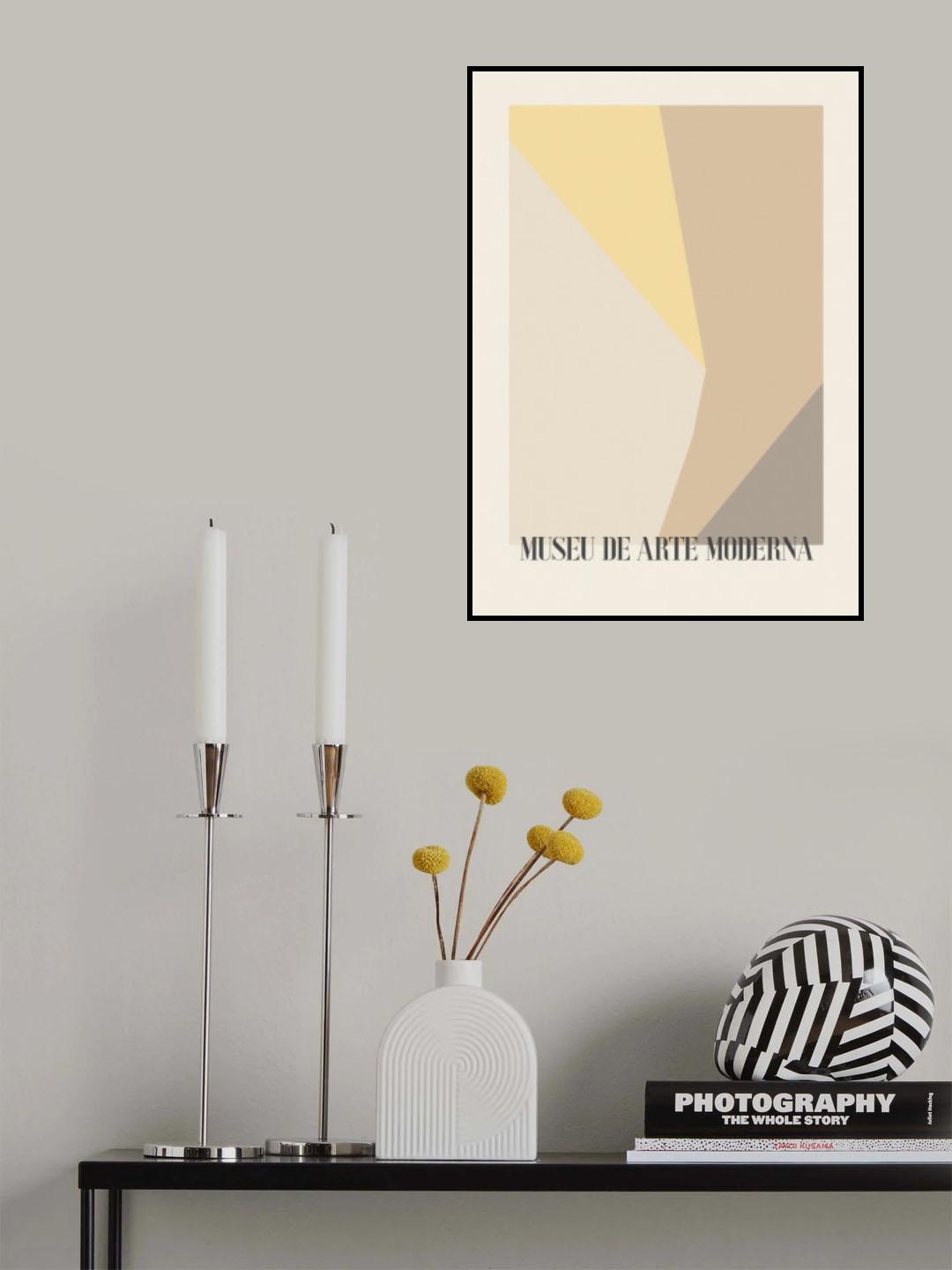 Museu De Arte Moderna 02 Poster och Canvastavla