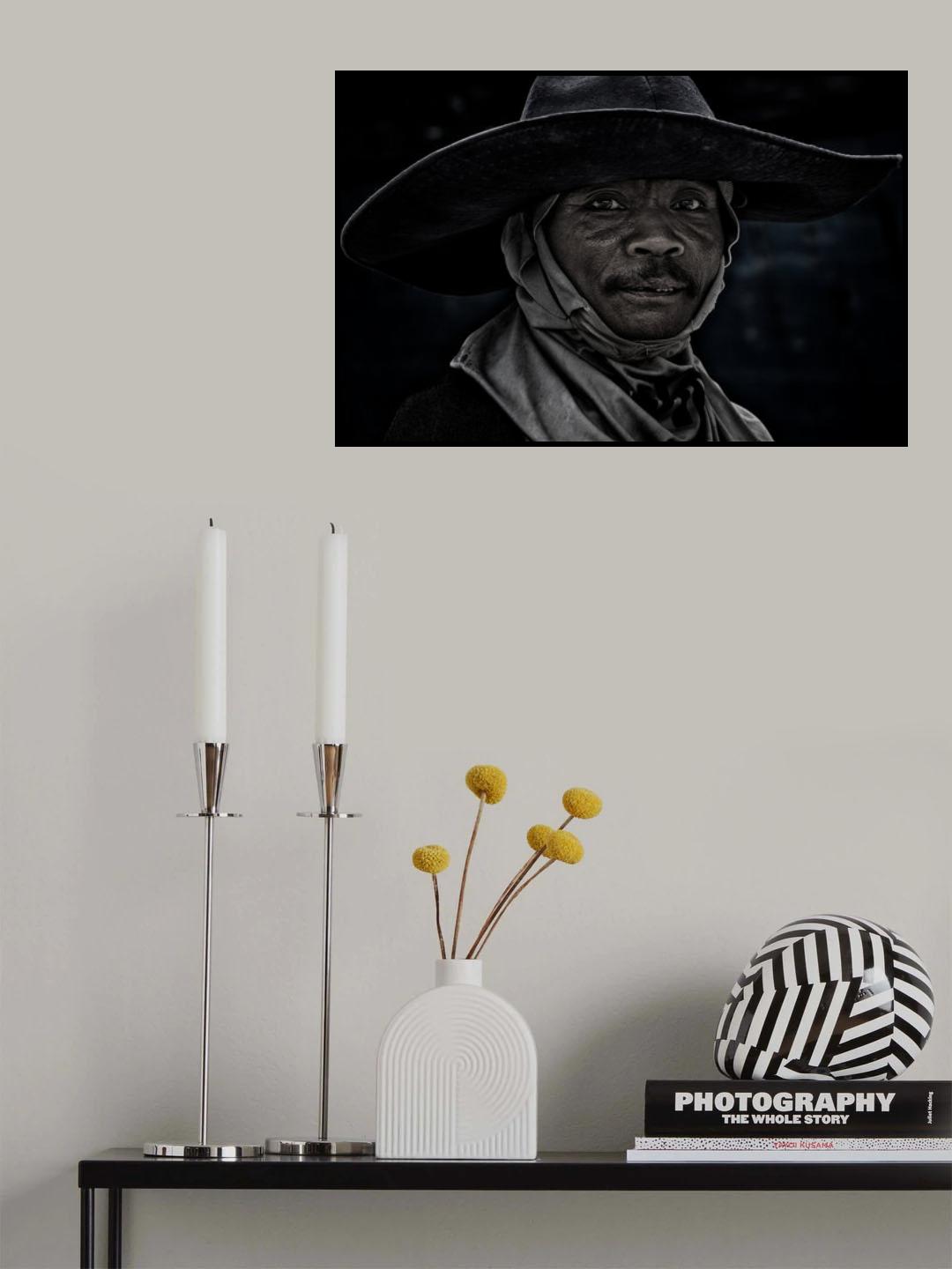 Man from Jakarta - Indonesia Poster och Canvastavla