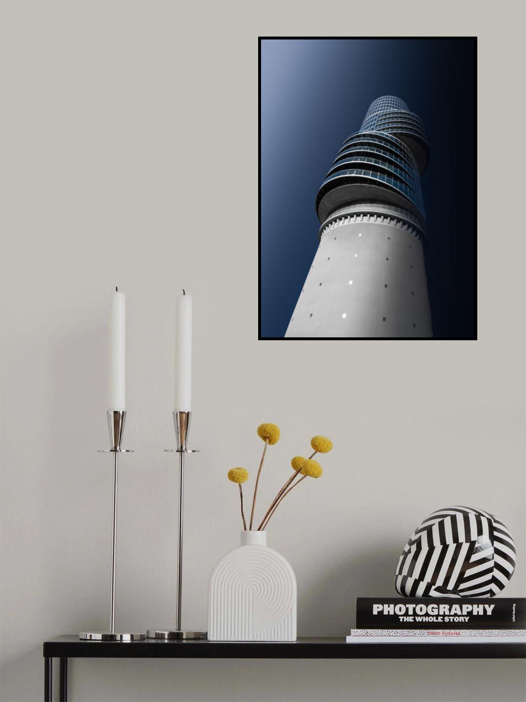 blue Poster och Canvastavla