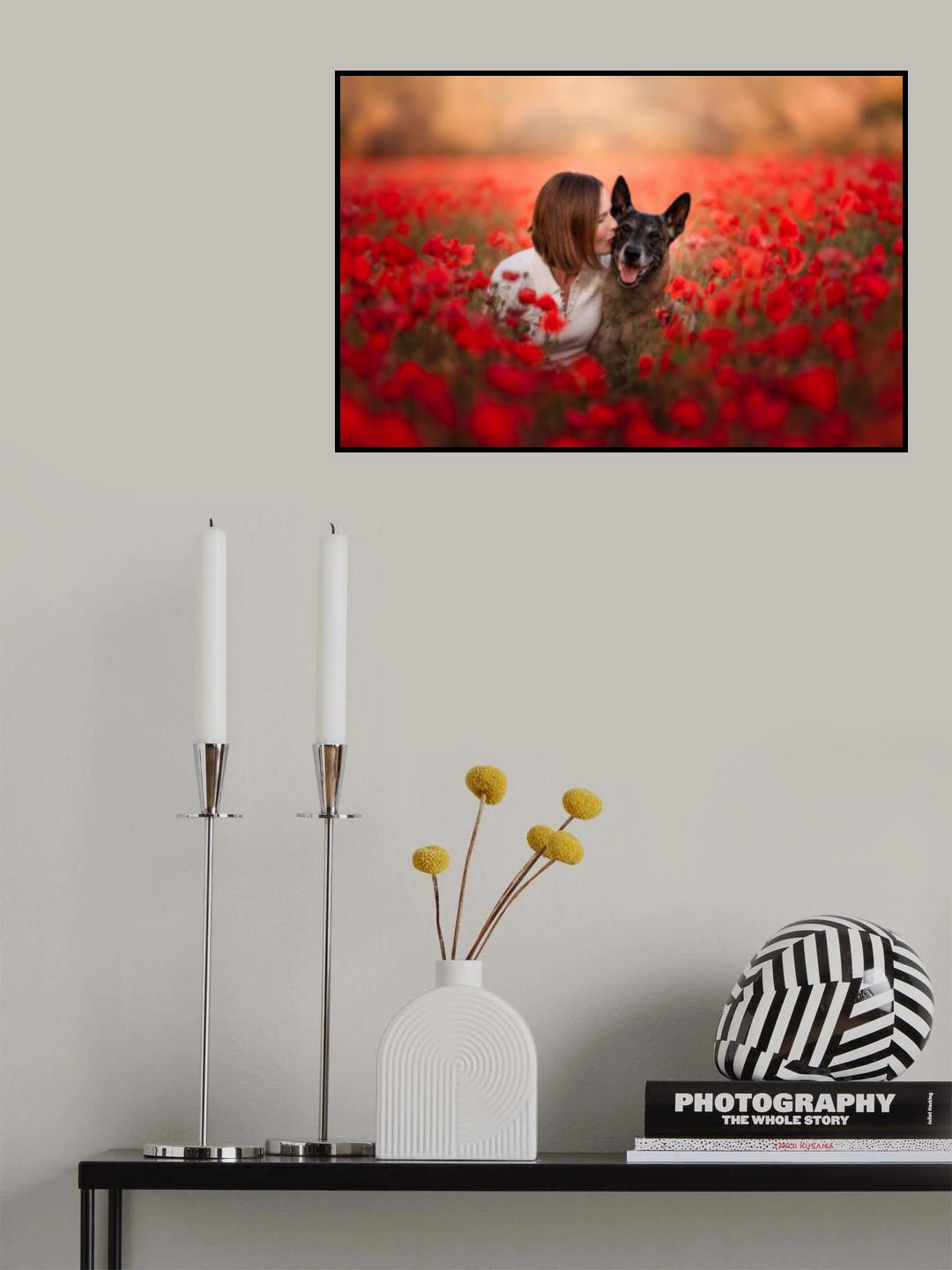Love you Poster och Canvastavla