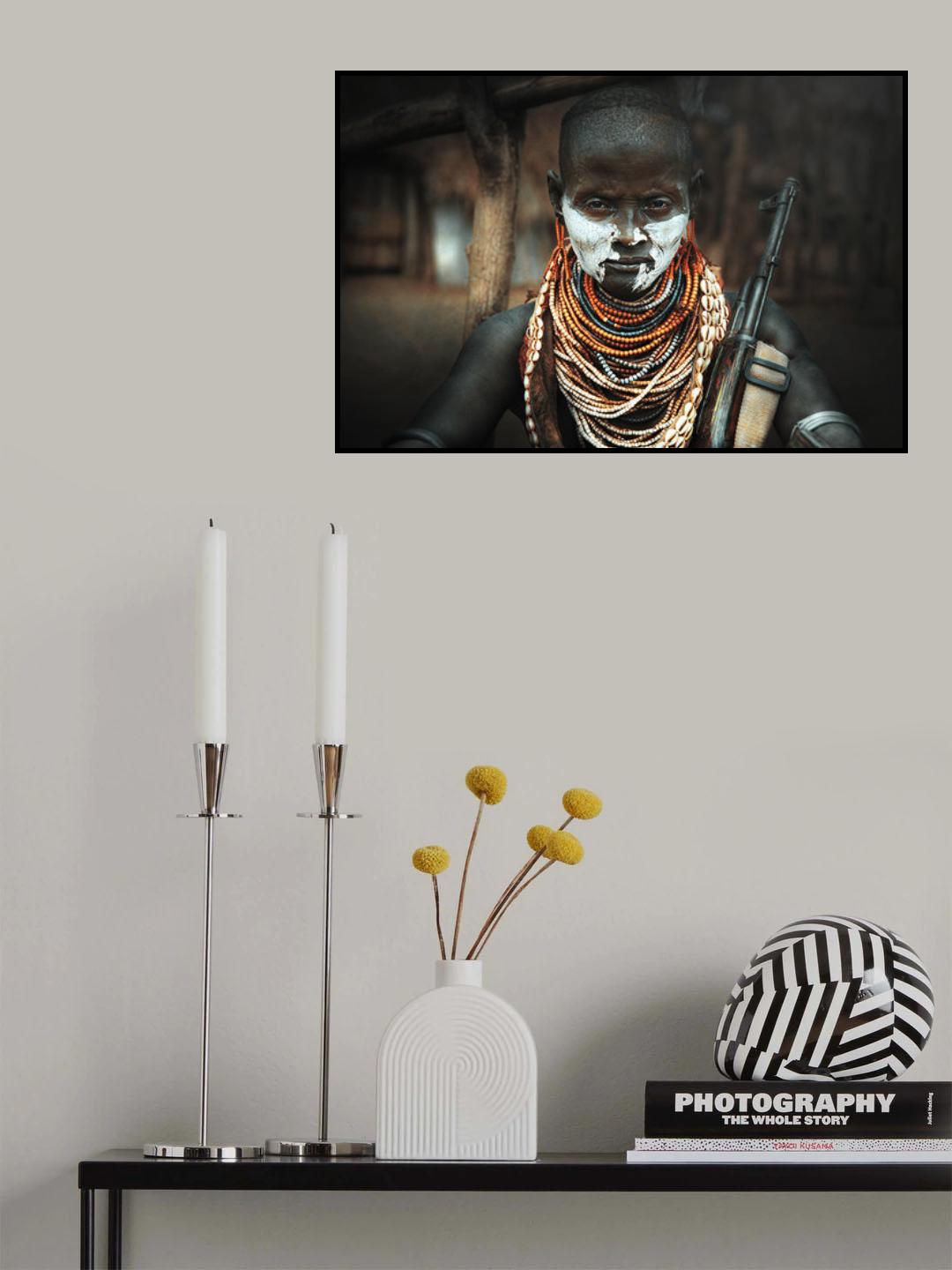 Caro tribe women Poster och Canvastavla