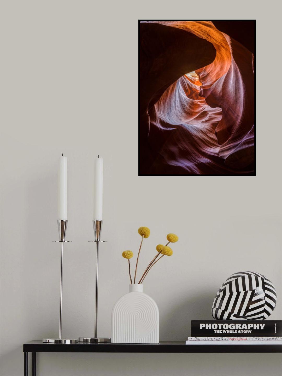 Heart Of Fire Poster och Canvastavla