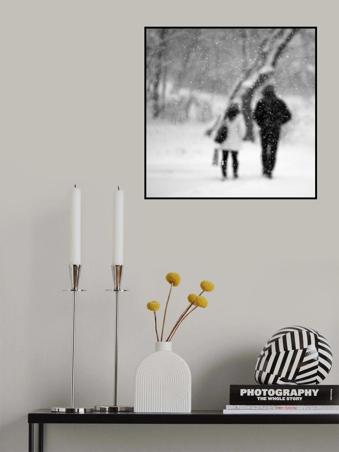 Let it snow.... Poster och Canvastavla