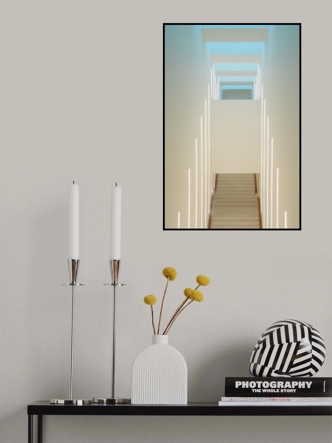 Staircase Poster och Canvastavla