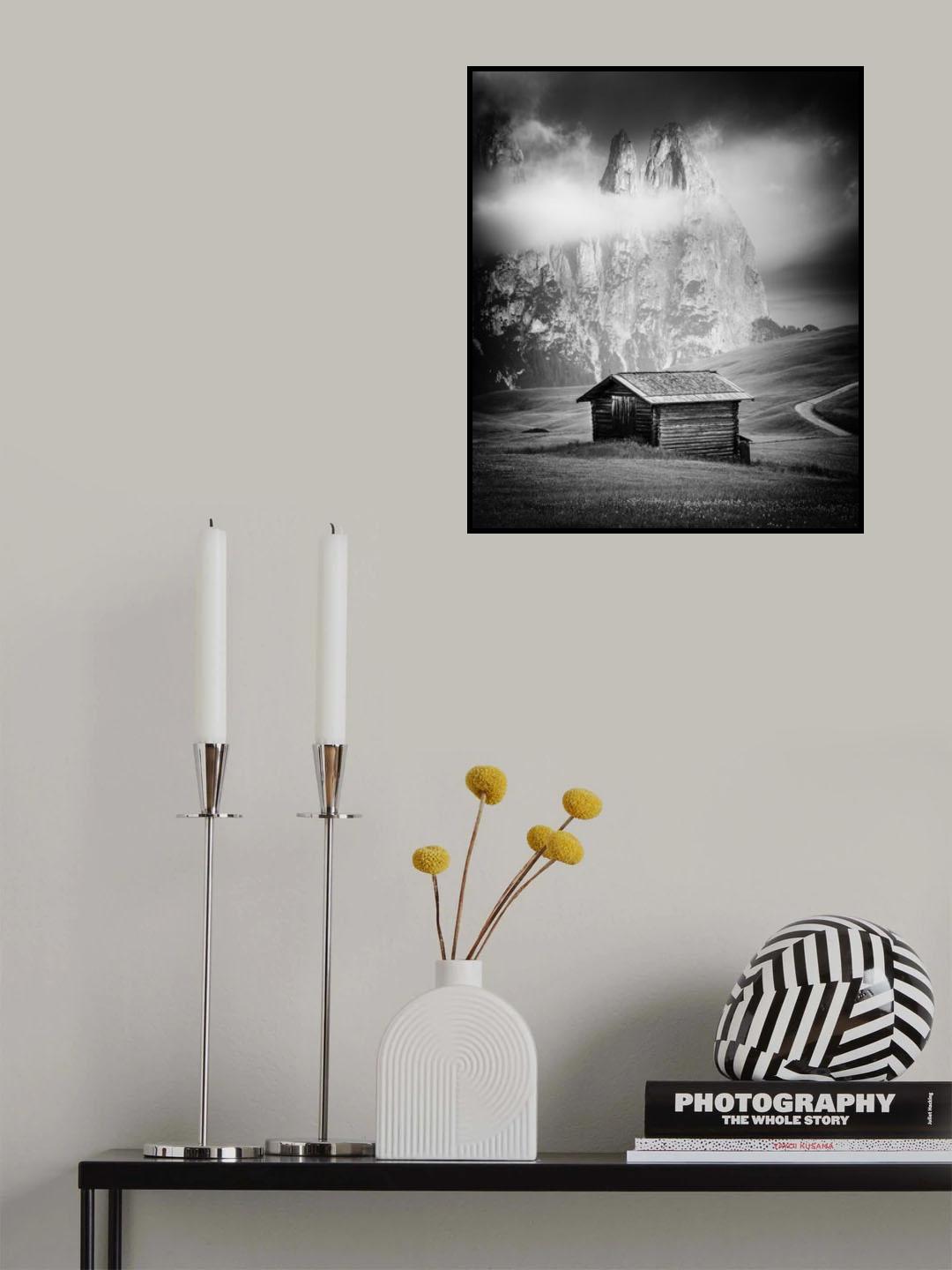 Postcard from the Dolomites Poster och Canvastavla