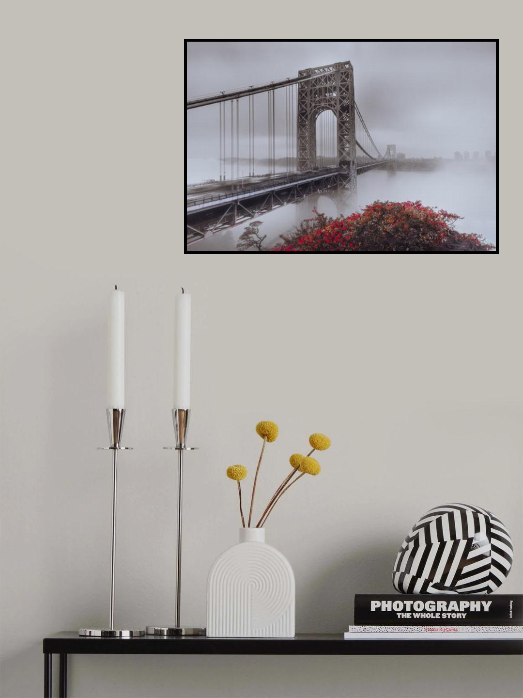 GWB in Autumn Poster och Canvastavla