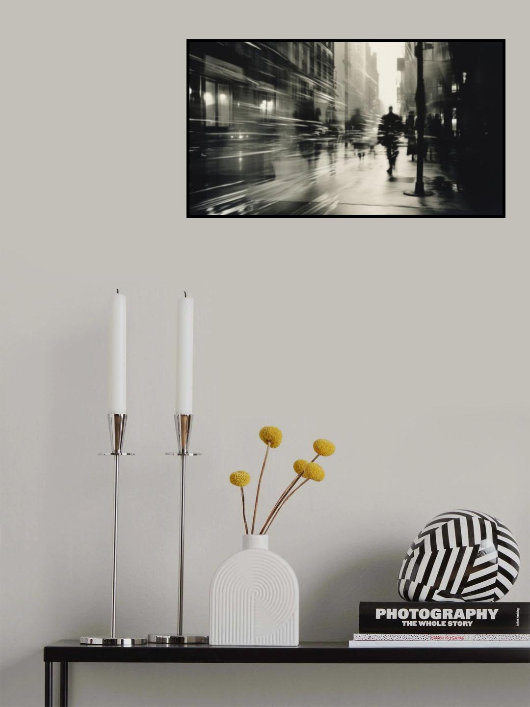 Moving City No2 Poster och Canvastavla