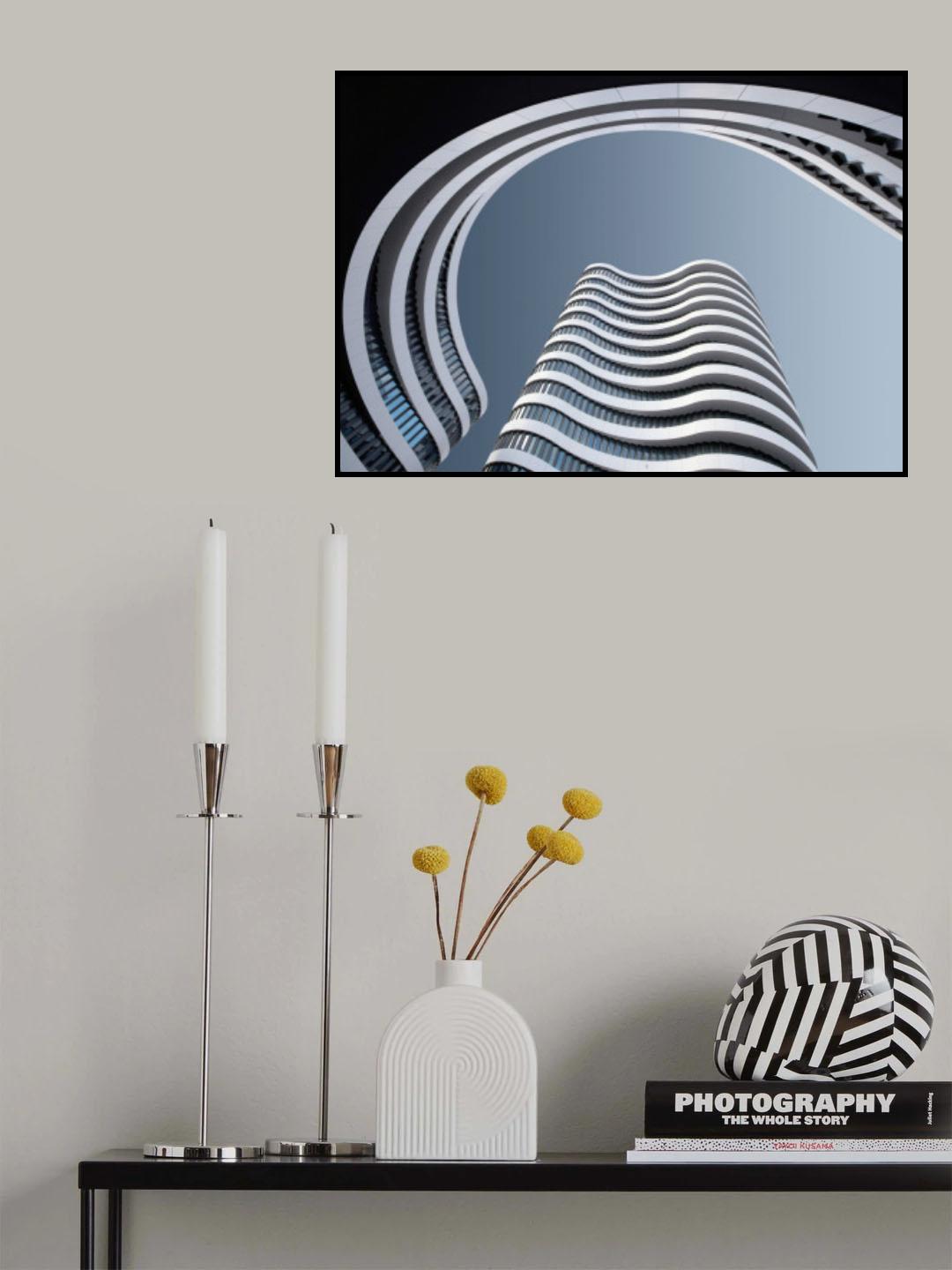 Lines and waves Poster och Canvastavla