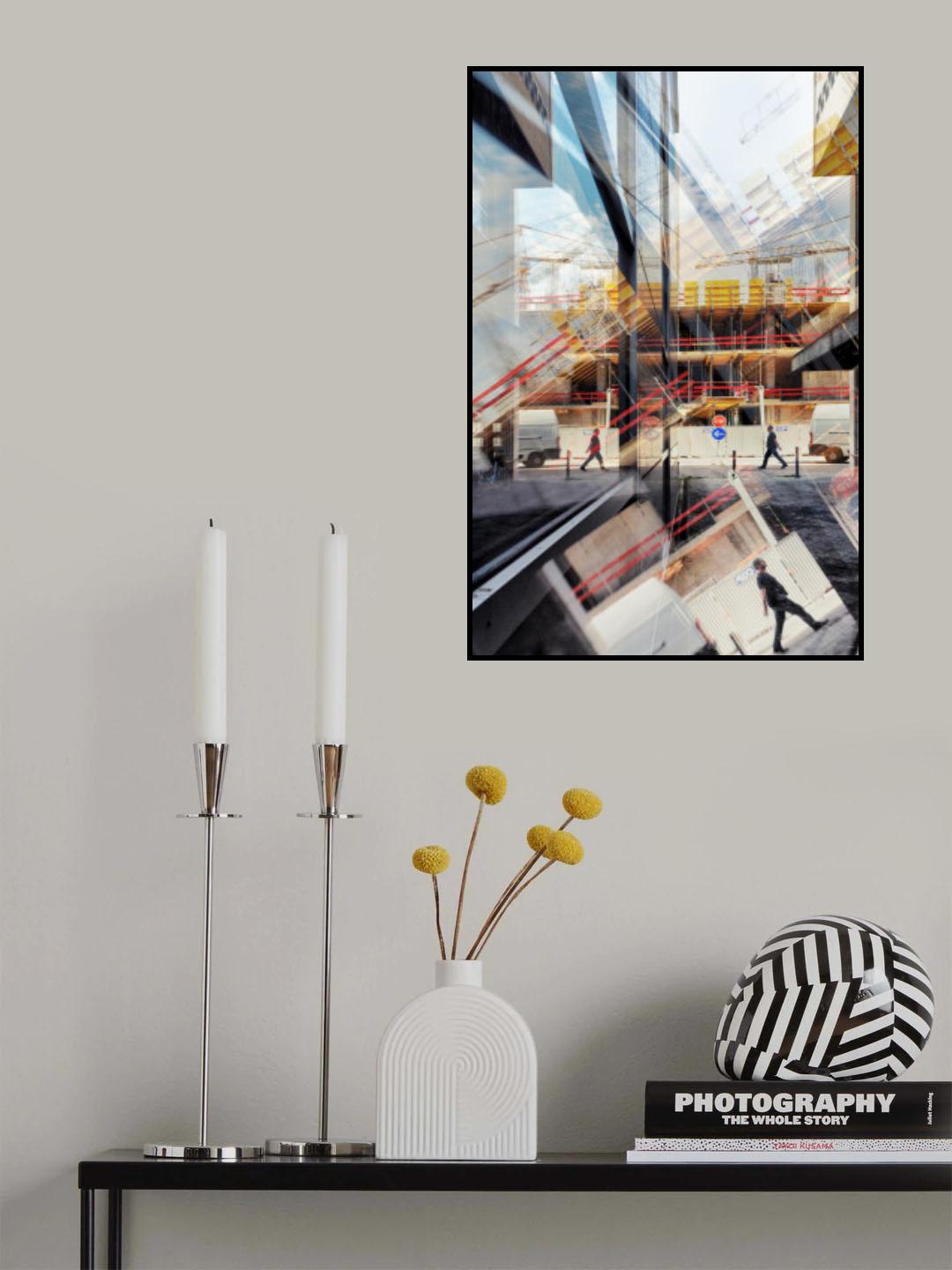 Under construction Poster och Canvastavla