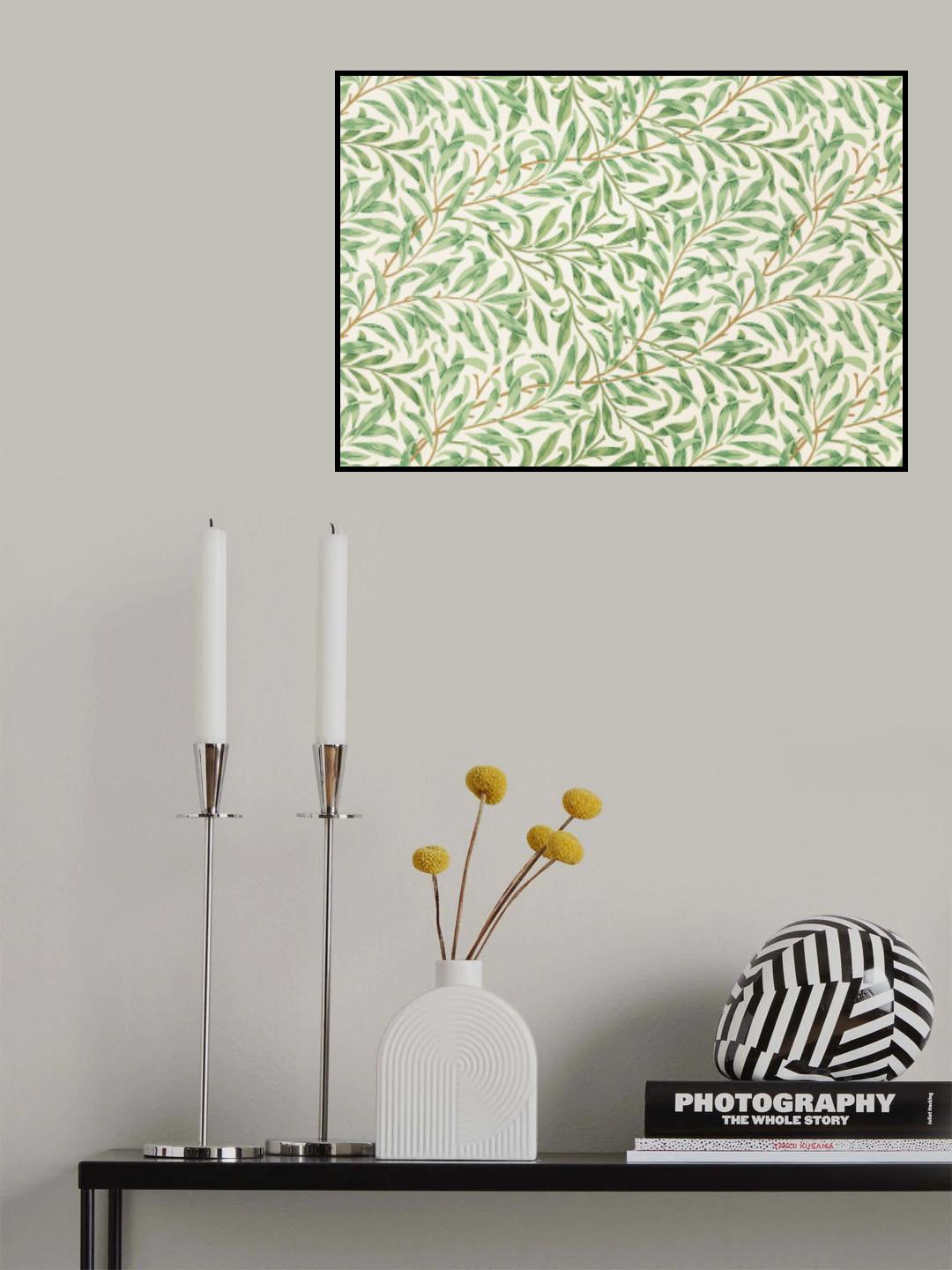 William Morris Wall Mural 04 Poster och Canvastavla