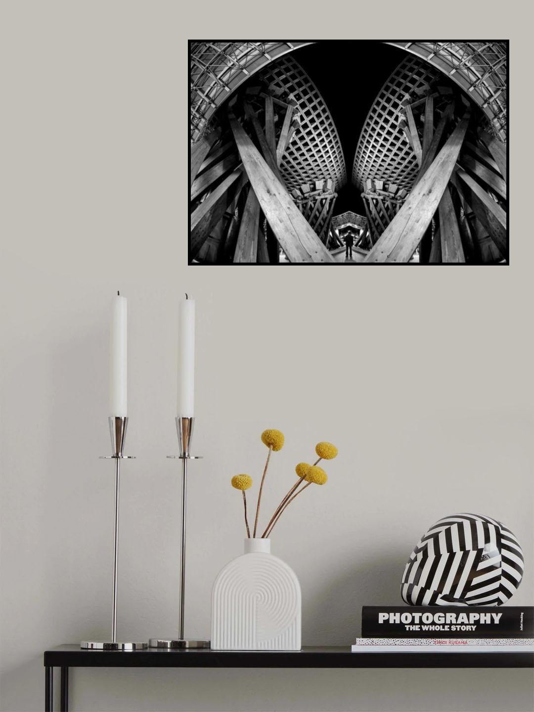 Twist Gate Poster och Canvastavla