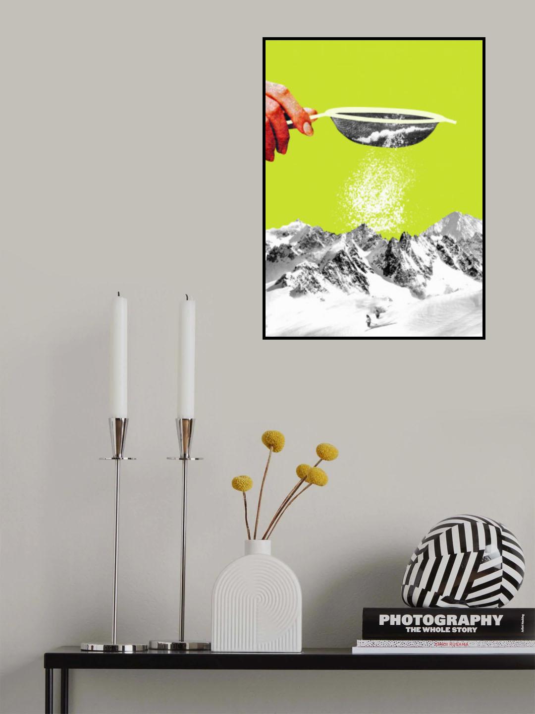 Powder Days Poster och Canvastavla