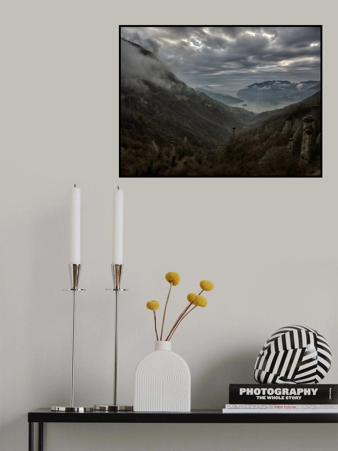 Erosion Poster och Canvastavla