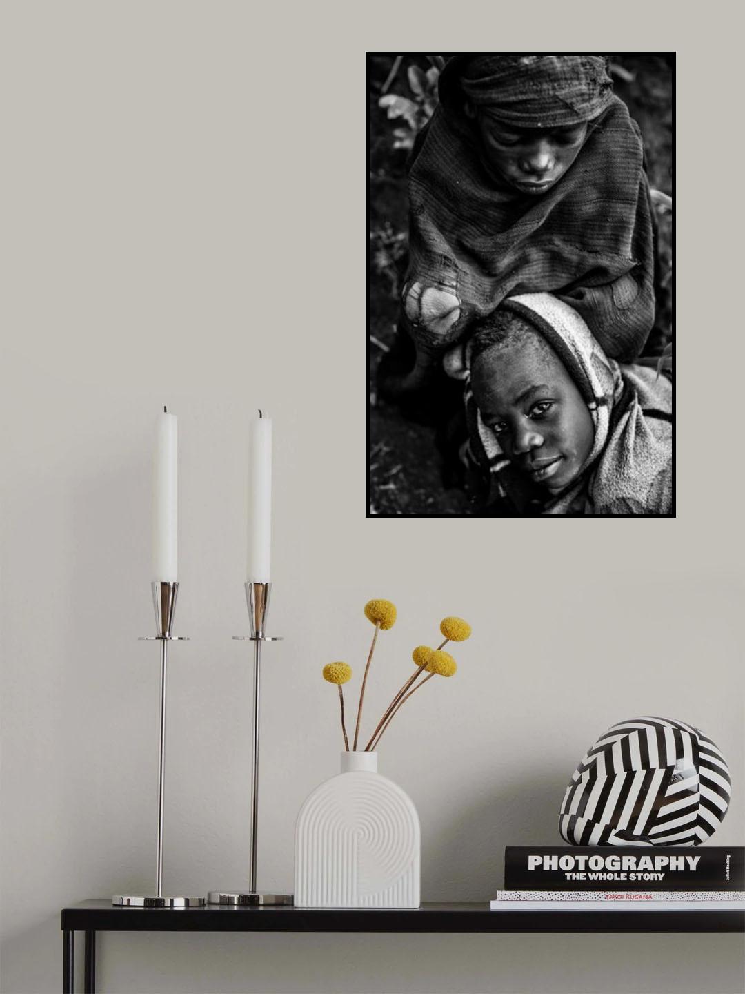 Two boys Poster och Canvastavla
