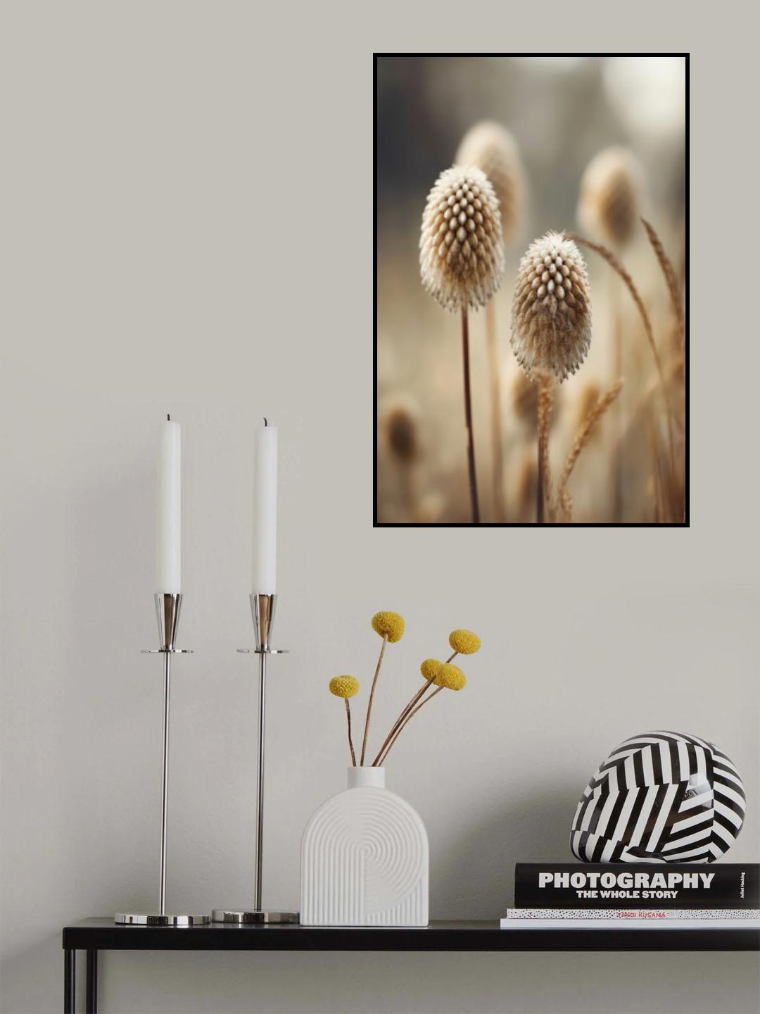 Pastel Nature Detail No 2 Poster och Canvastavla