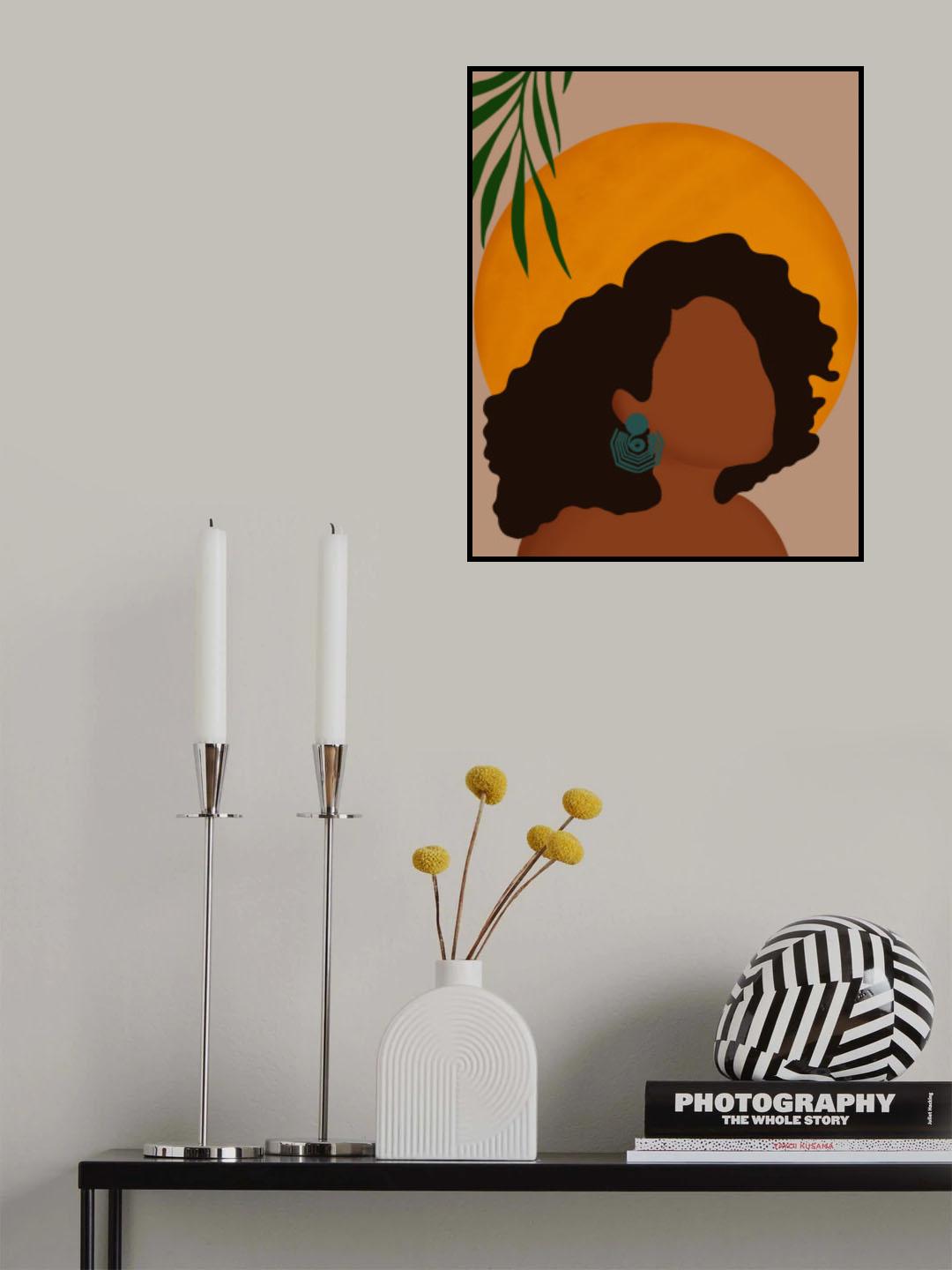 Sun Poster och Canvastavla